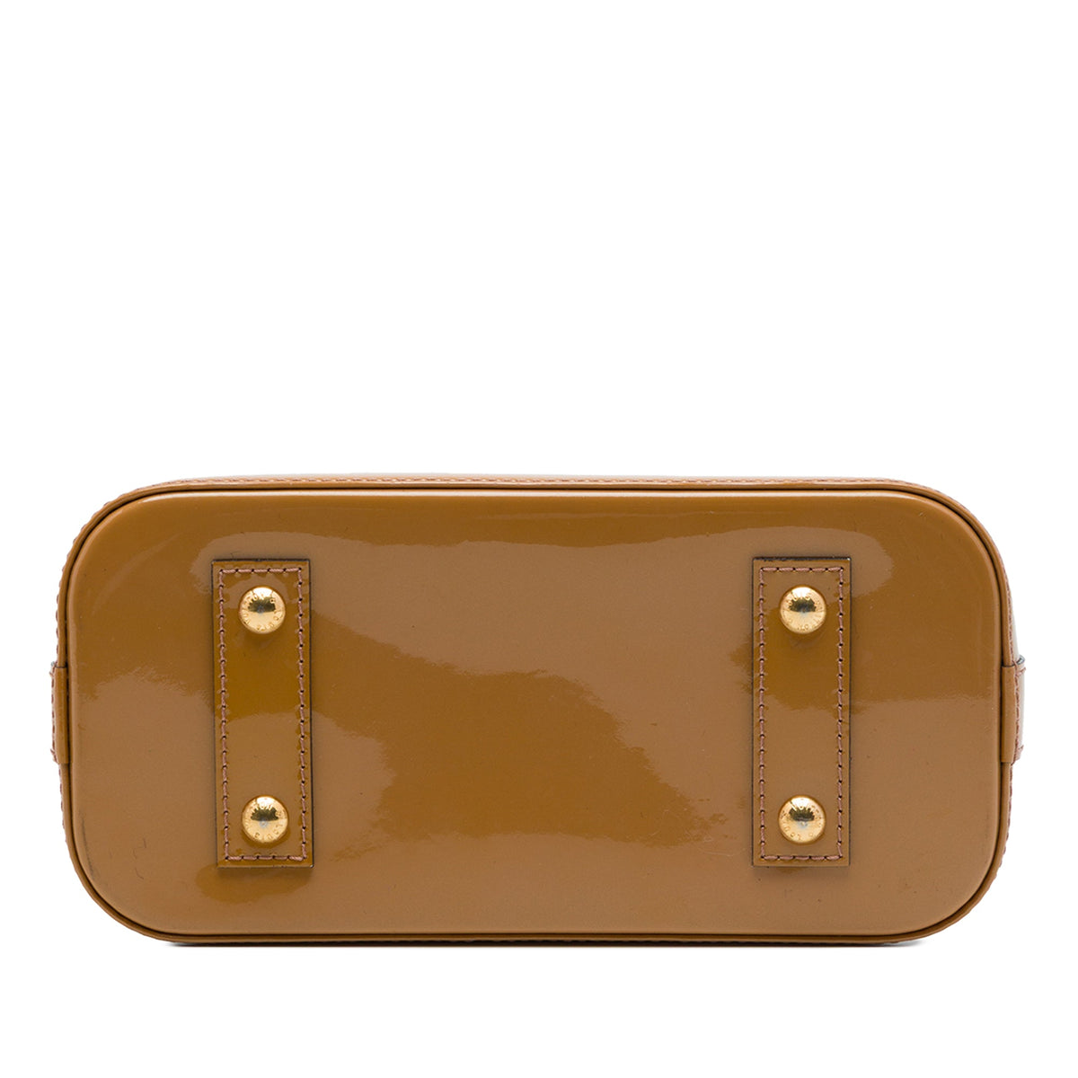 Louis Vuitton Monogram Vernis Alma BB — Brown