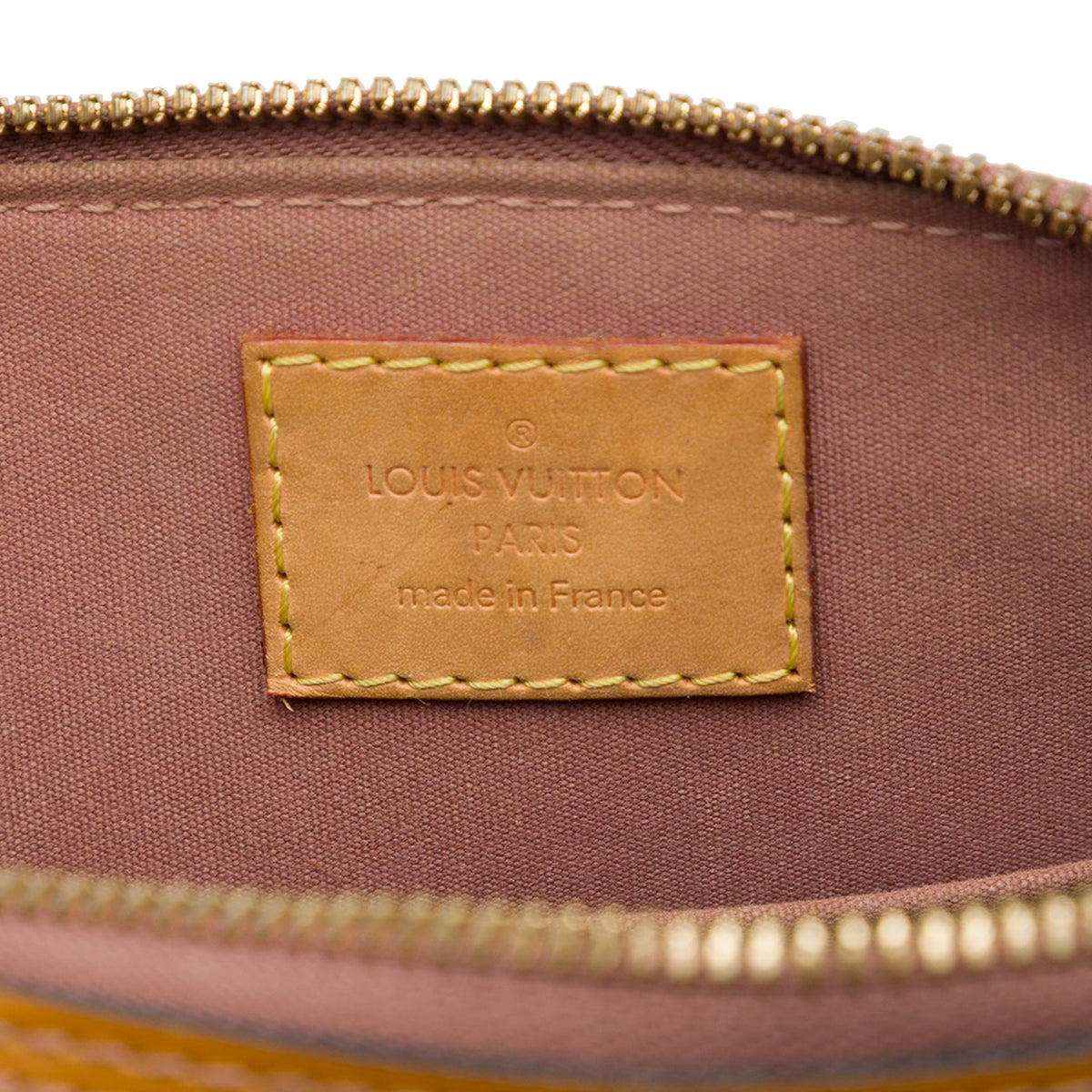 Louis Vuitton Monogram Vernis Alma BB — Brown