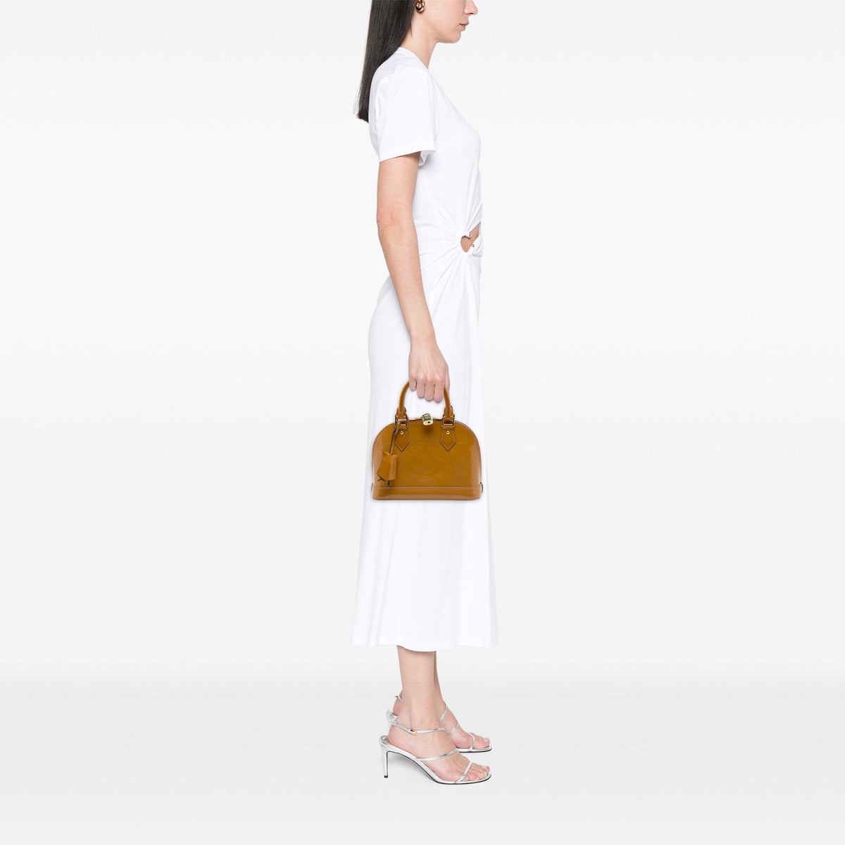 Louis Vuitton Monogram Vernis Alma BB — Brown