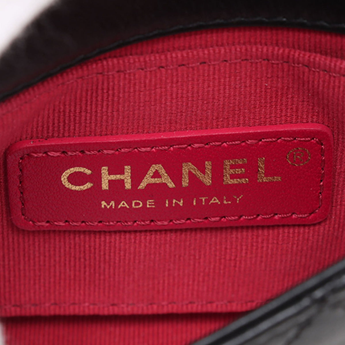 Chanel Micro Quilted Lambskin Single Flap — Black