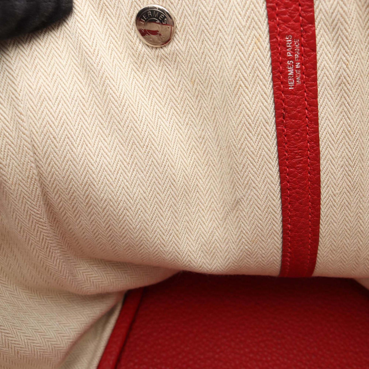 Hermès Negonda Garden Party 36 — Red