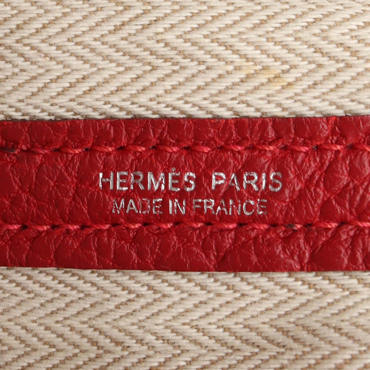 Hermès Negonda Garden Party 36 — Red