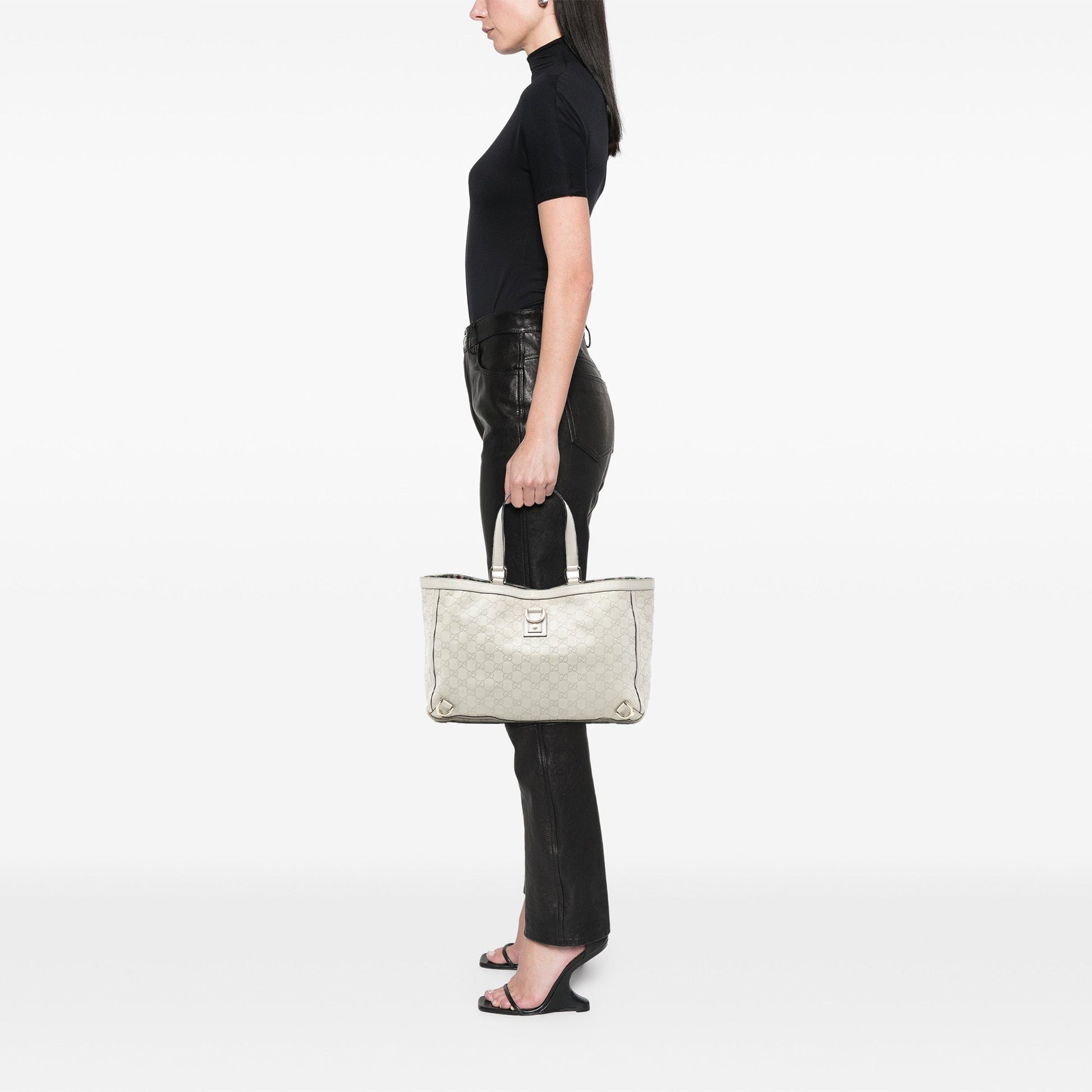 Gucci Guccissima Abbey D Ring Tote