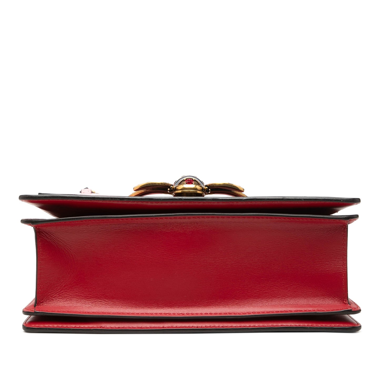 Gucci Small Tricolor Calfskin Queen Margaret Top Handle Bag