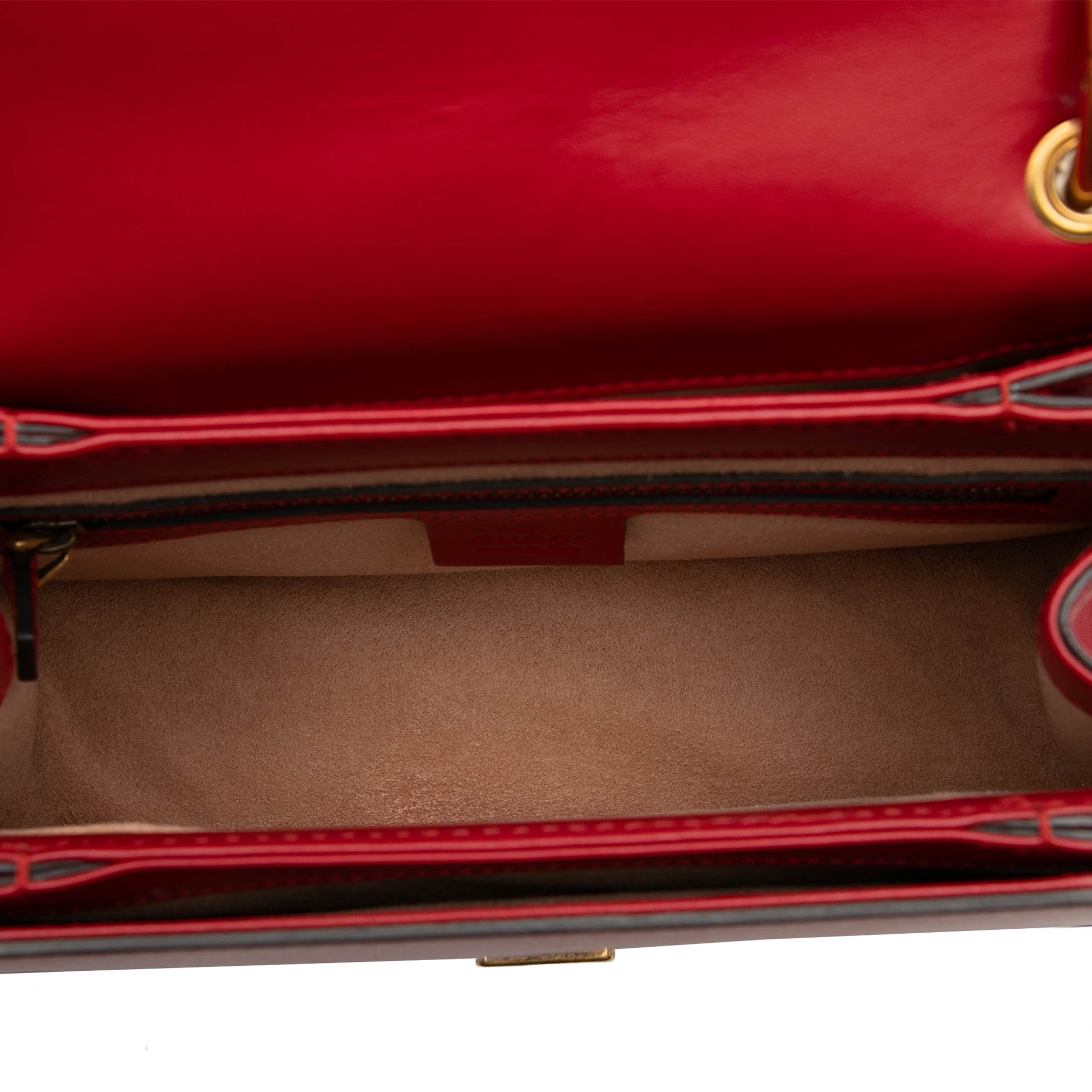 Gucci Small Tricolor Calfskin Queen Margaret Top Handle Bag