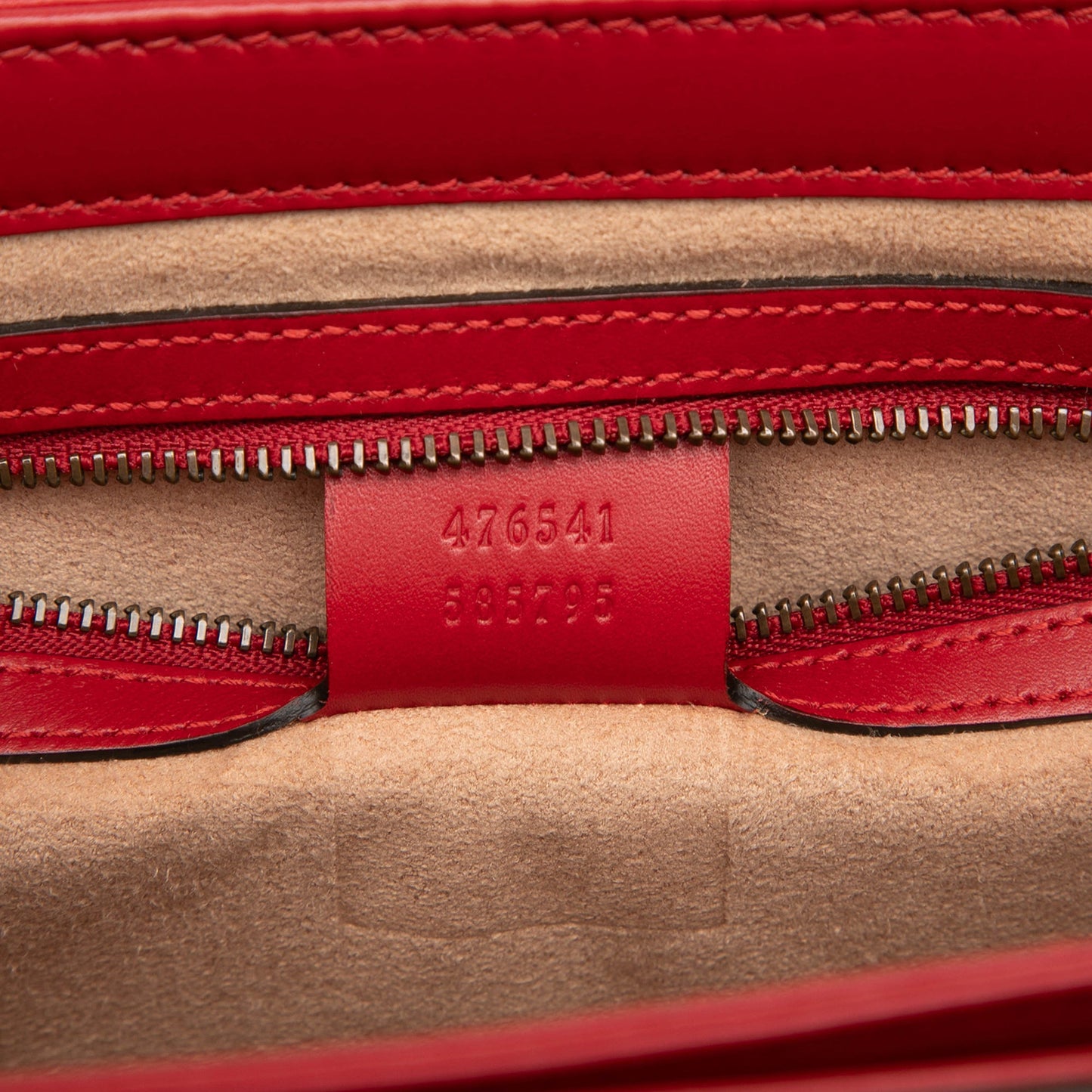 Gucci Small Tricolor Calfskin Queen Margaret Top Handle Bag