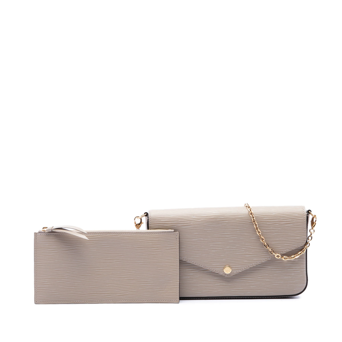 Louis Vuitton Epi Pochette Felicie — Beige