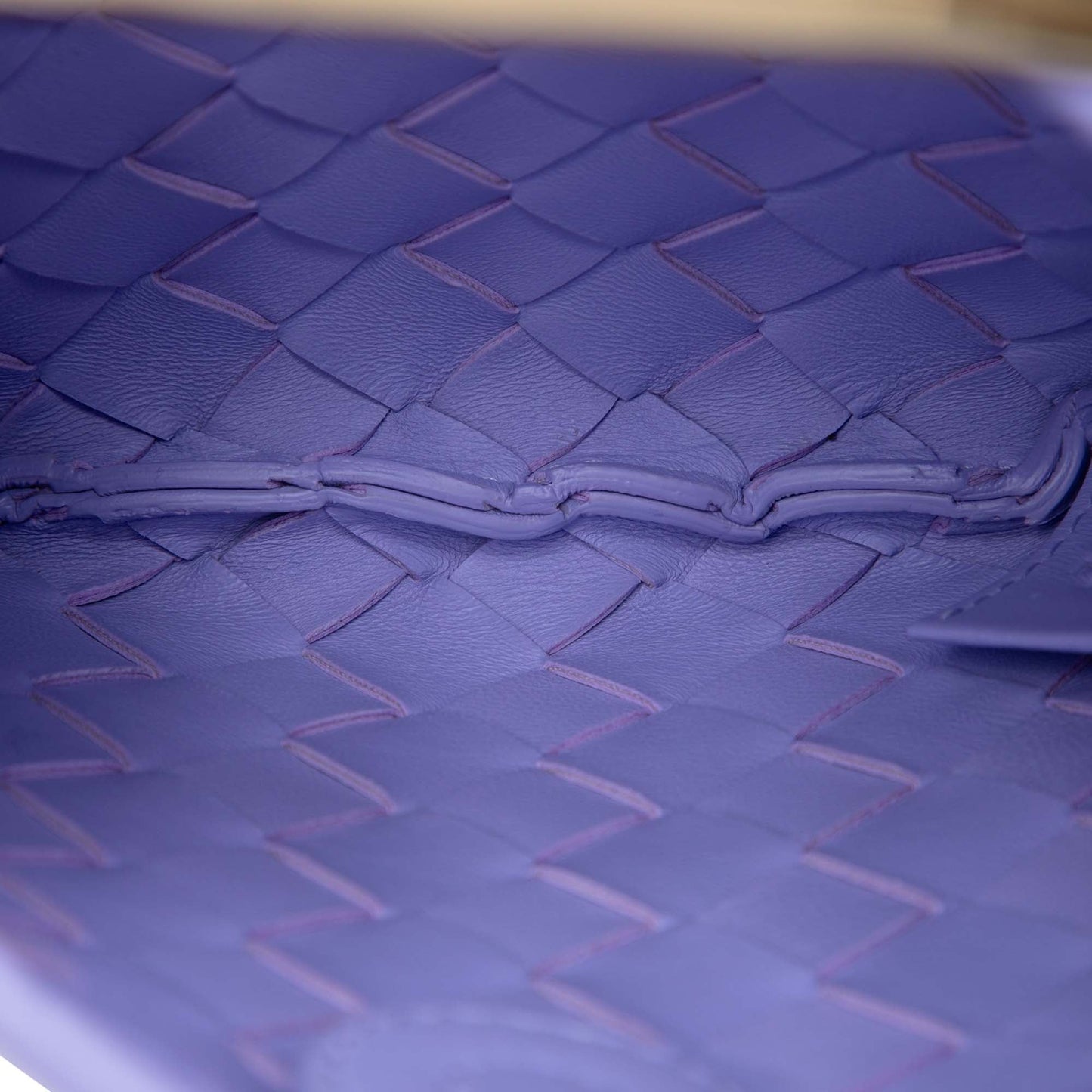 Bottega Veneta Baby Lambskin Intrecciato Sardine
