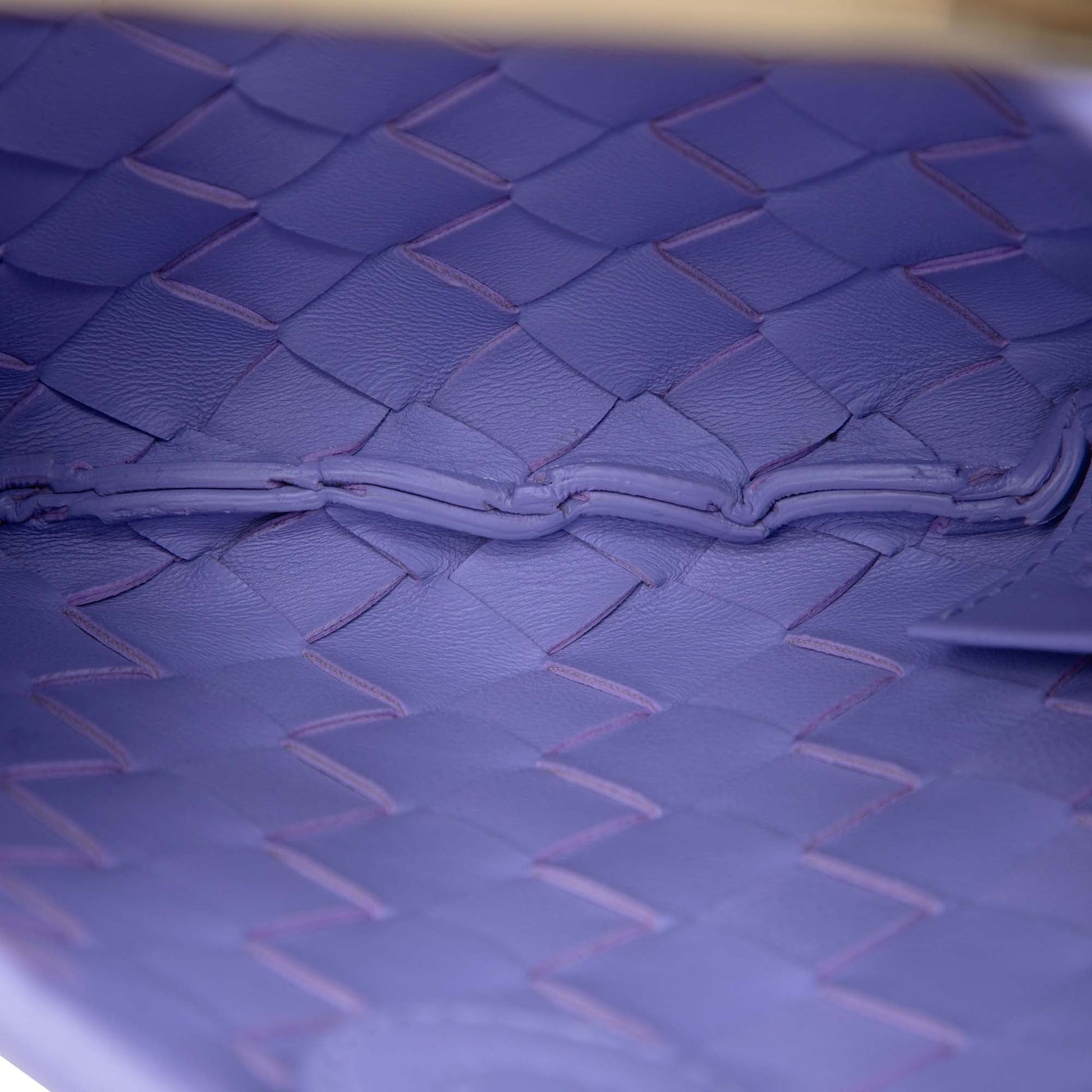 Bottega Veneta Baby Lambskin Intrecciato Sardine