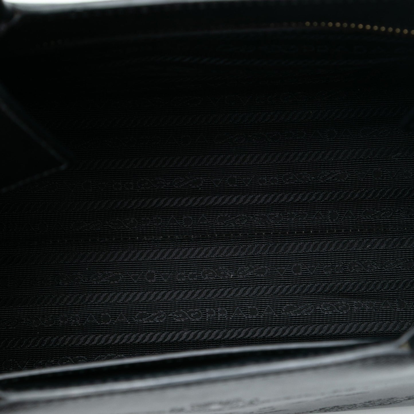 Prada Saffiano Lux Embossed Logo Convertible Tote