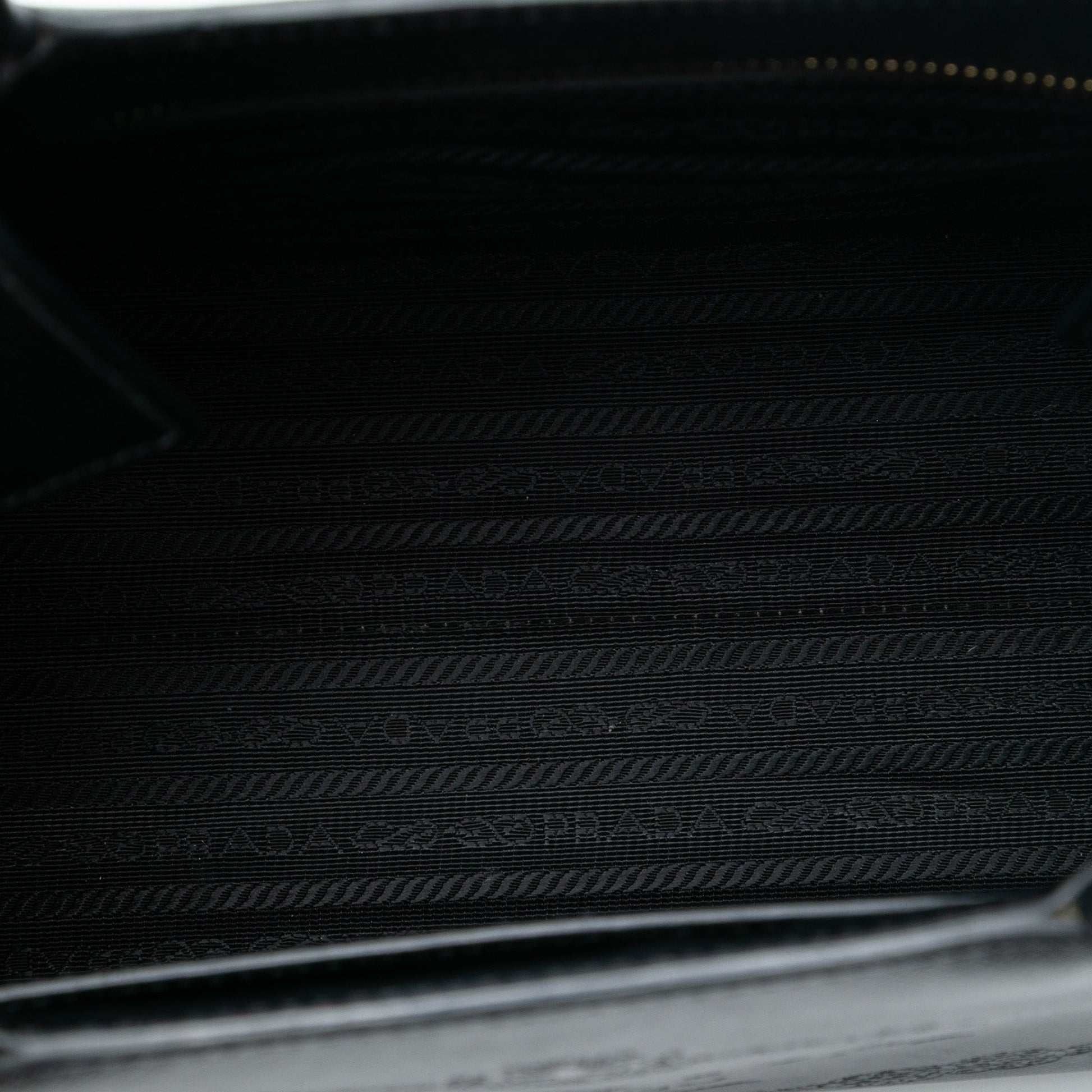 Prada Saffiano Lux Embossed Logo Convertible Tote