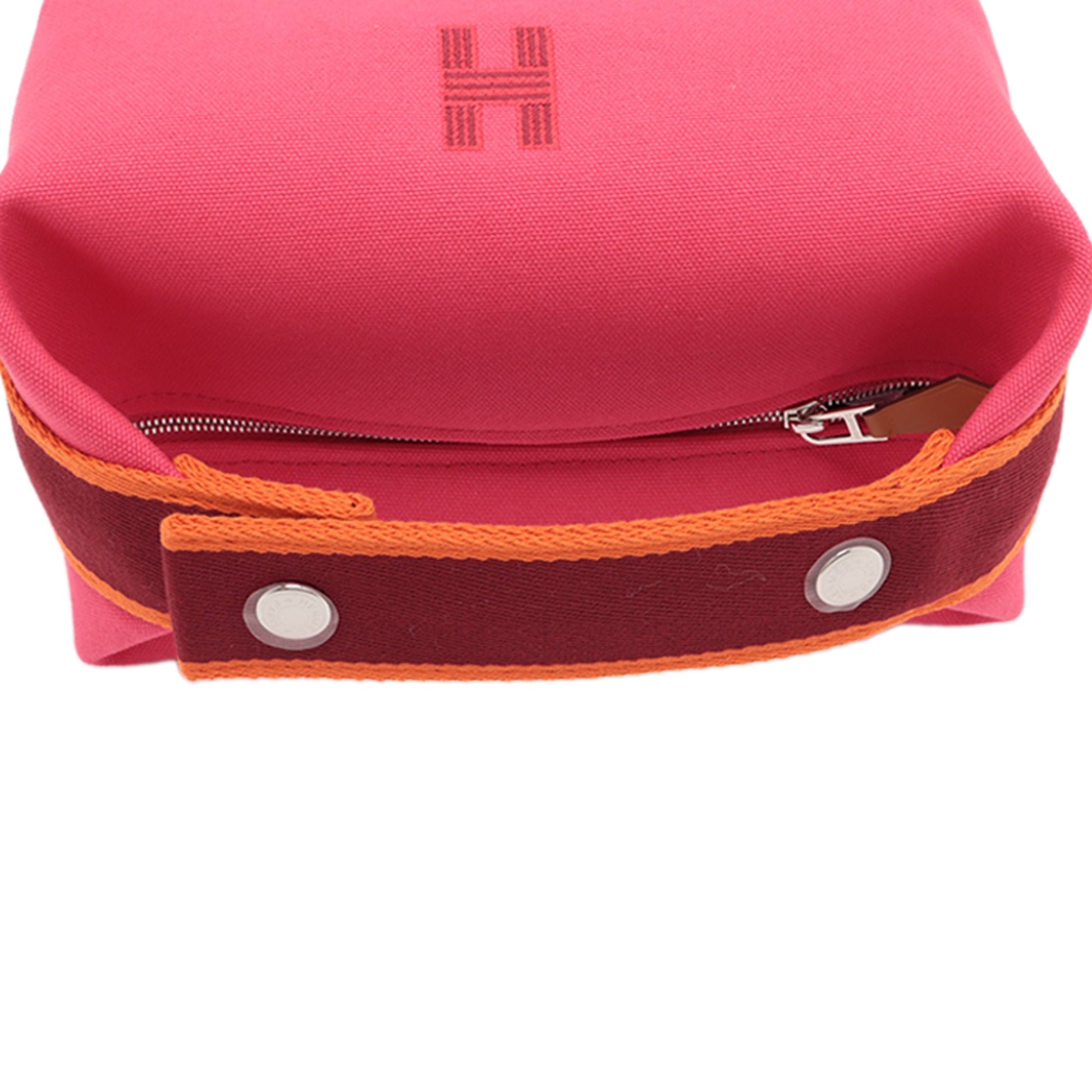 Hermès Small Toile Bride A Brac Case
