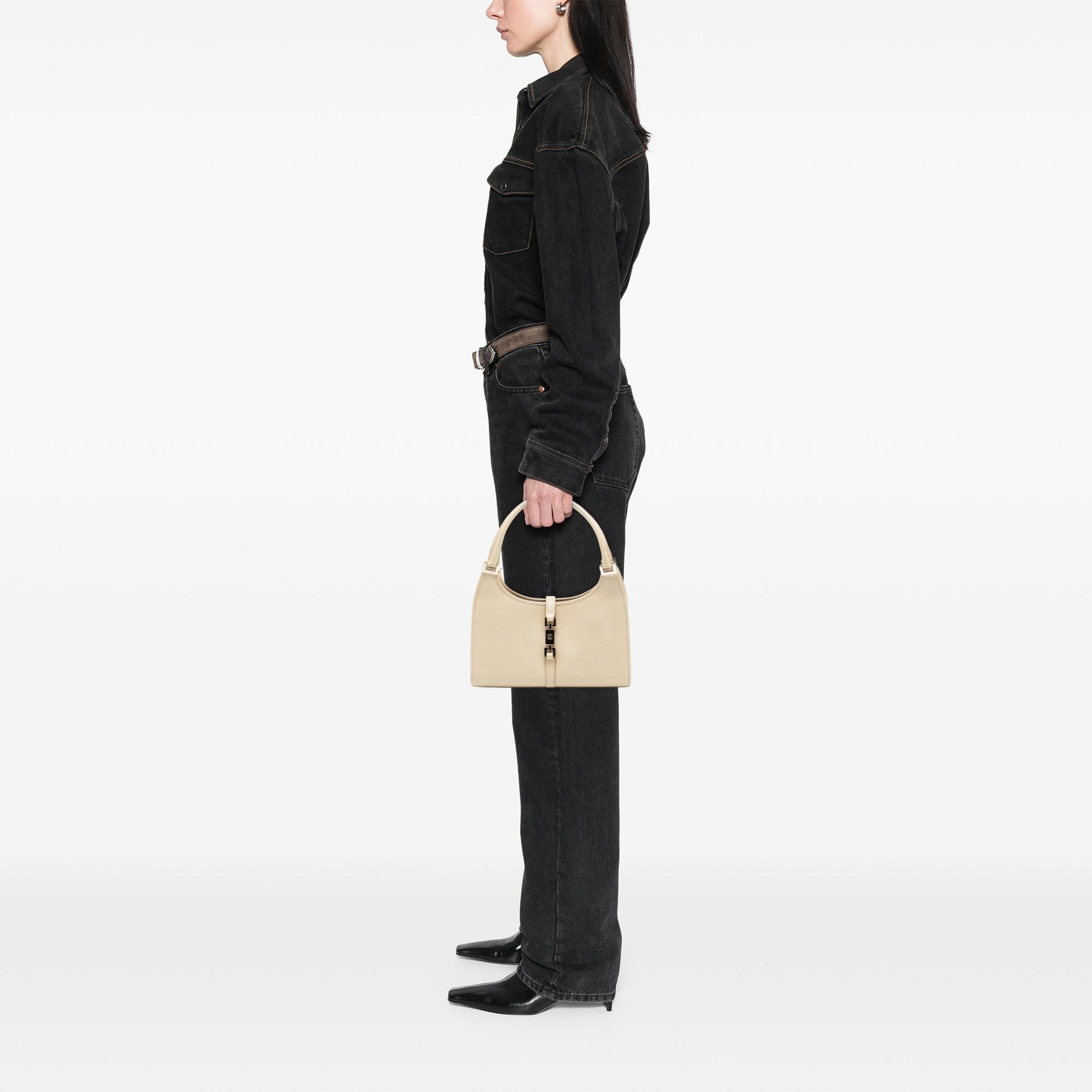 Calfskin Jackie Bardot Handbag