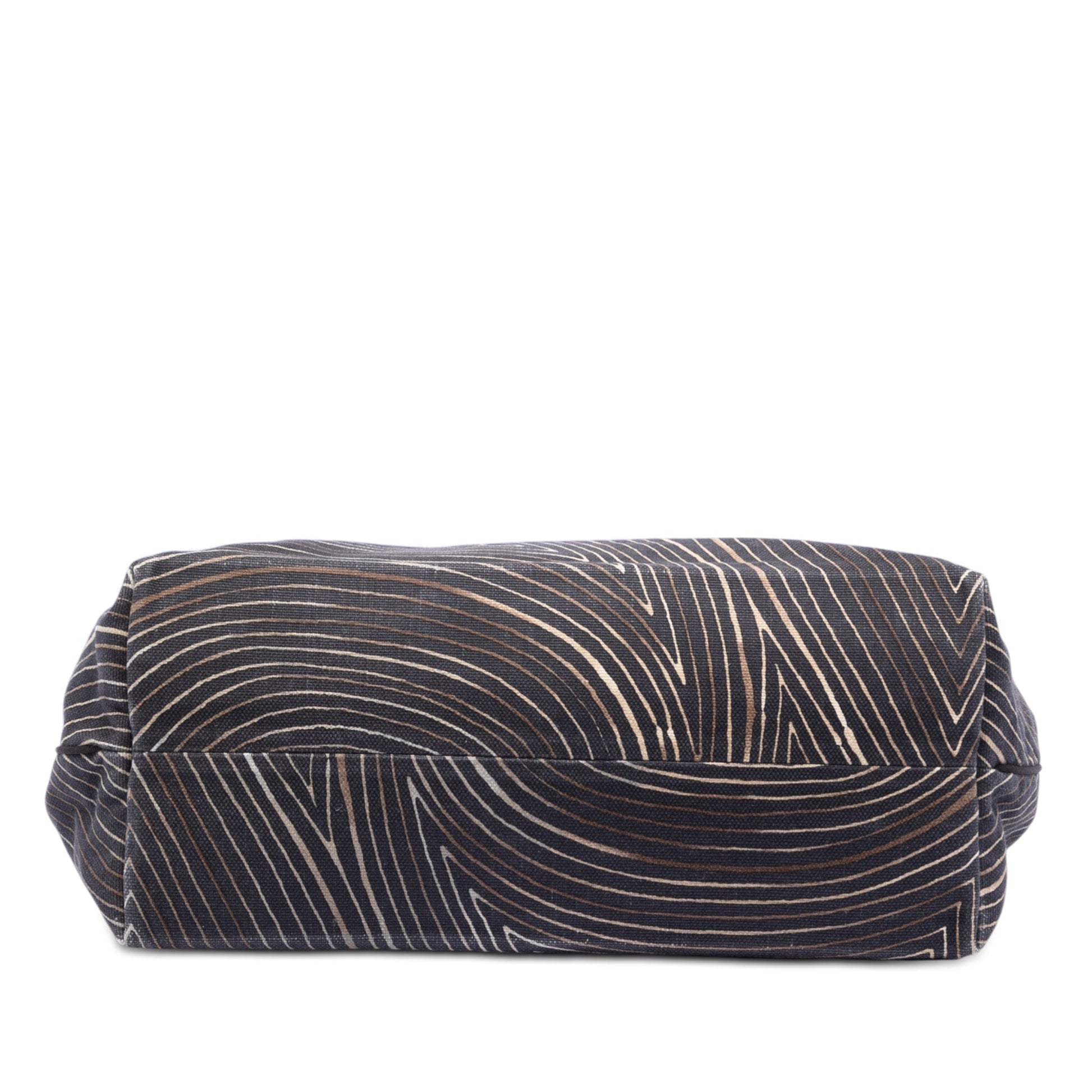 Bottega Veneta Printed Canvas Cabat Tote