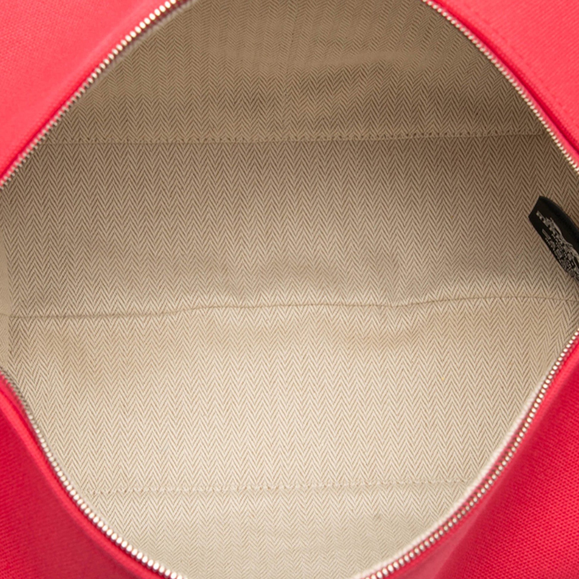Hermès Large Toile Bride A Brac Case