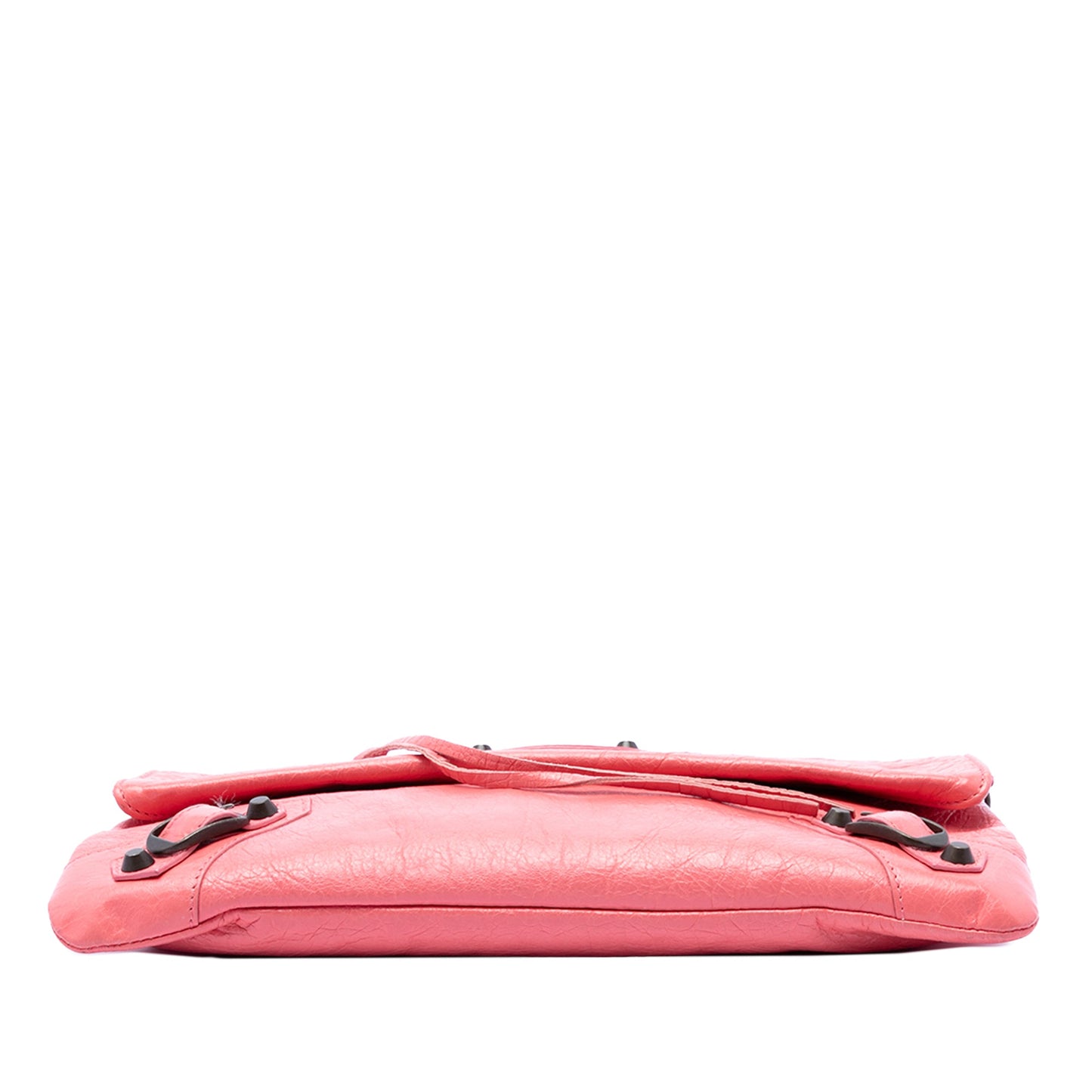 Balenciaga Lambskin Motocross Classic Envelope Crossbody