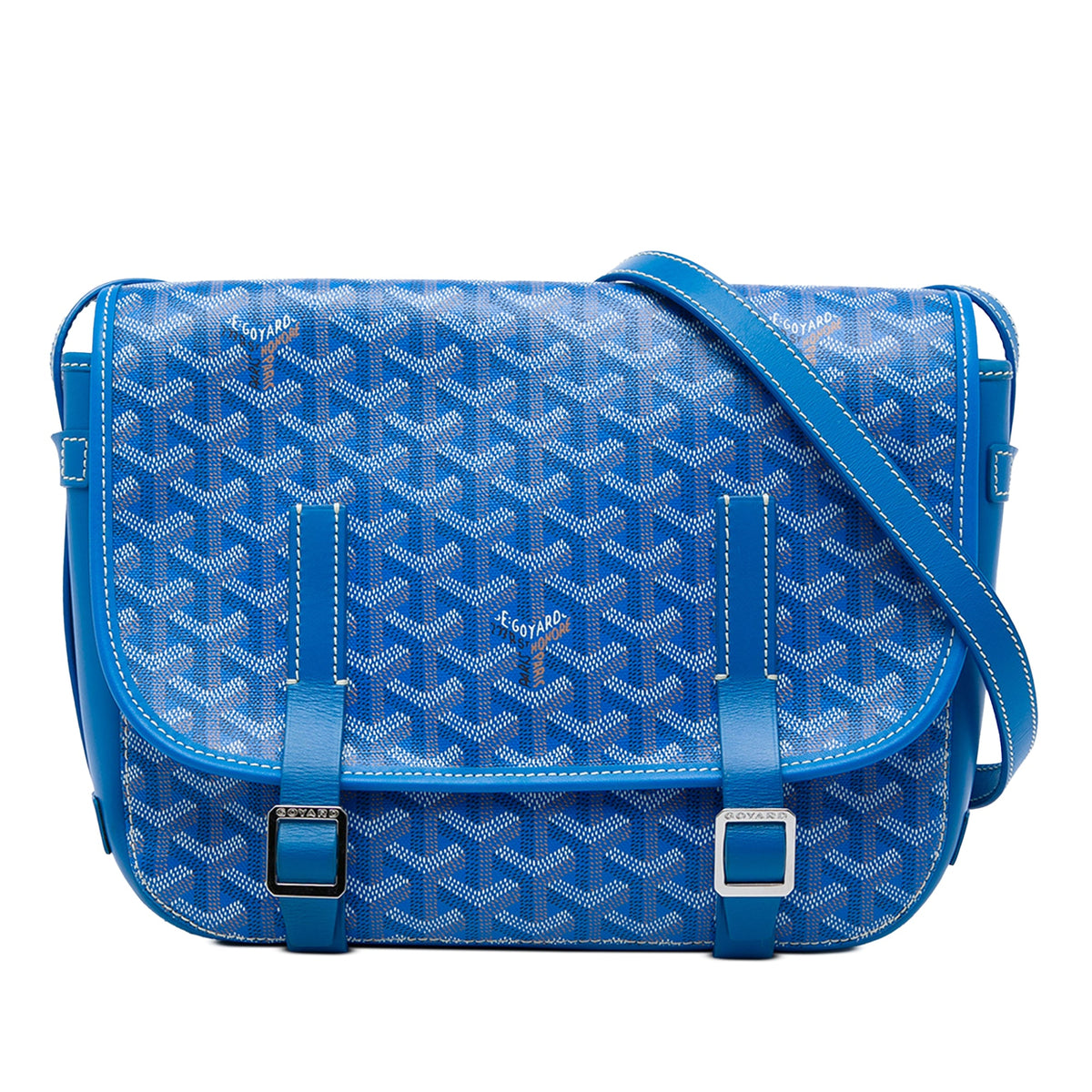 Goyard Goyardine Belvedere MM — Blue