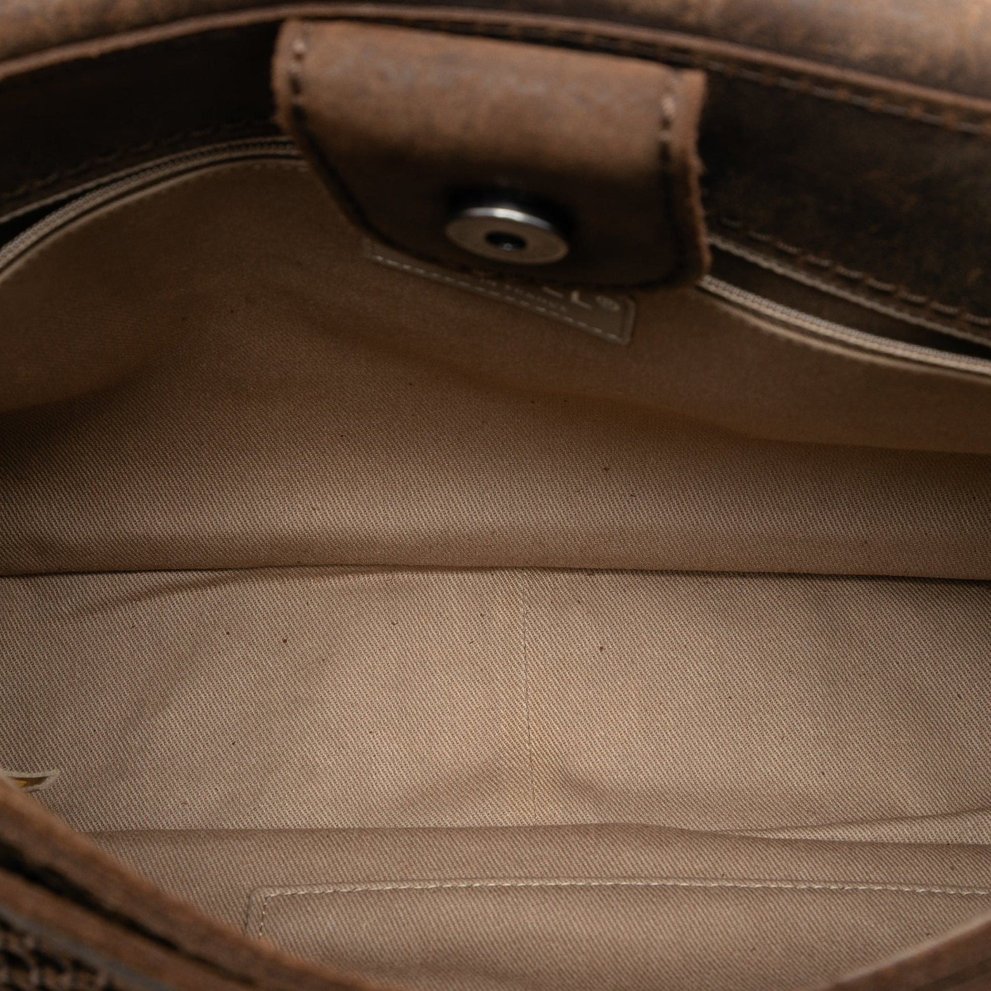Paris Edinburgh Large Quilted Nubuck Highlander Messenger Bag