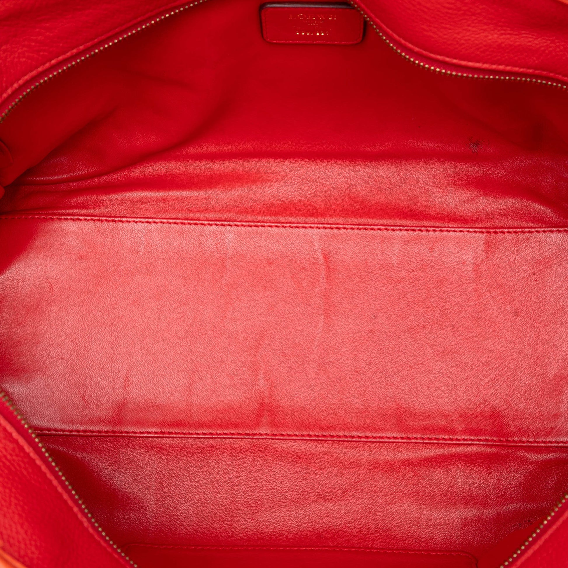 LOEWE Tricolor Leather Amazona 36