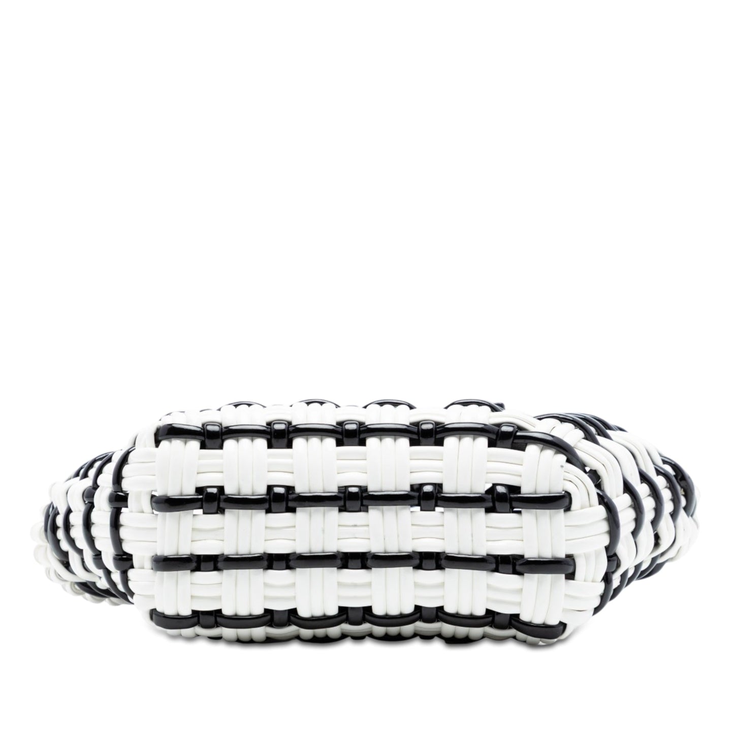 Balenciaga Faux Leather Bistro Basket Bag XXS