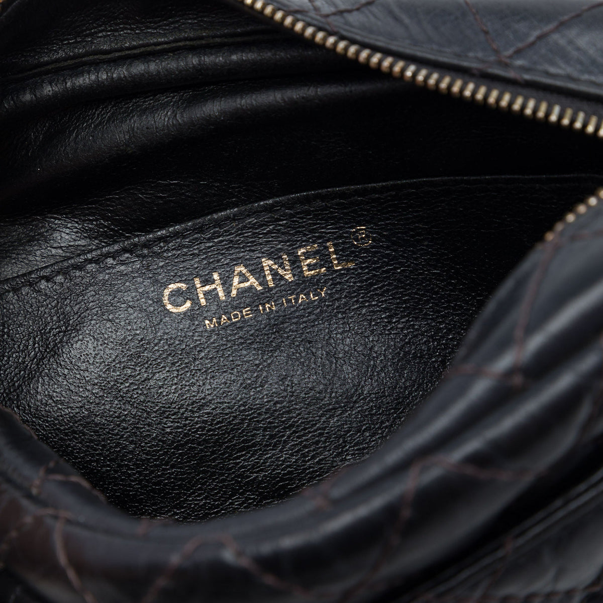 Chanel Mini Quilted Aged Calfskin Reissue Camera Bag