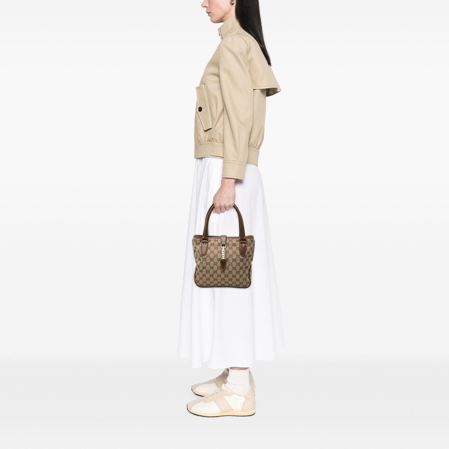 Gucci GG Canvas Jackie Tote