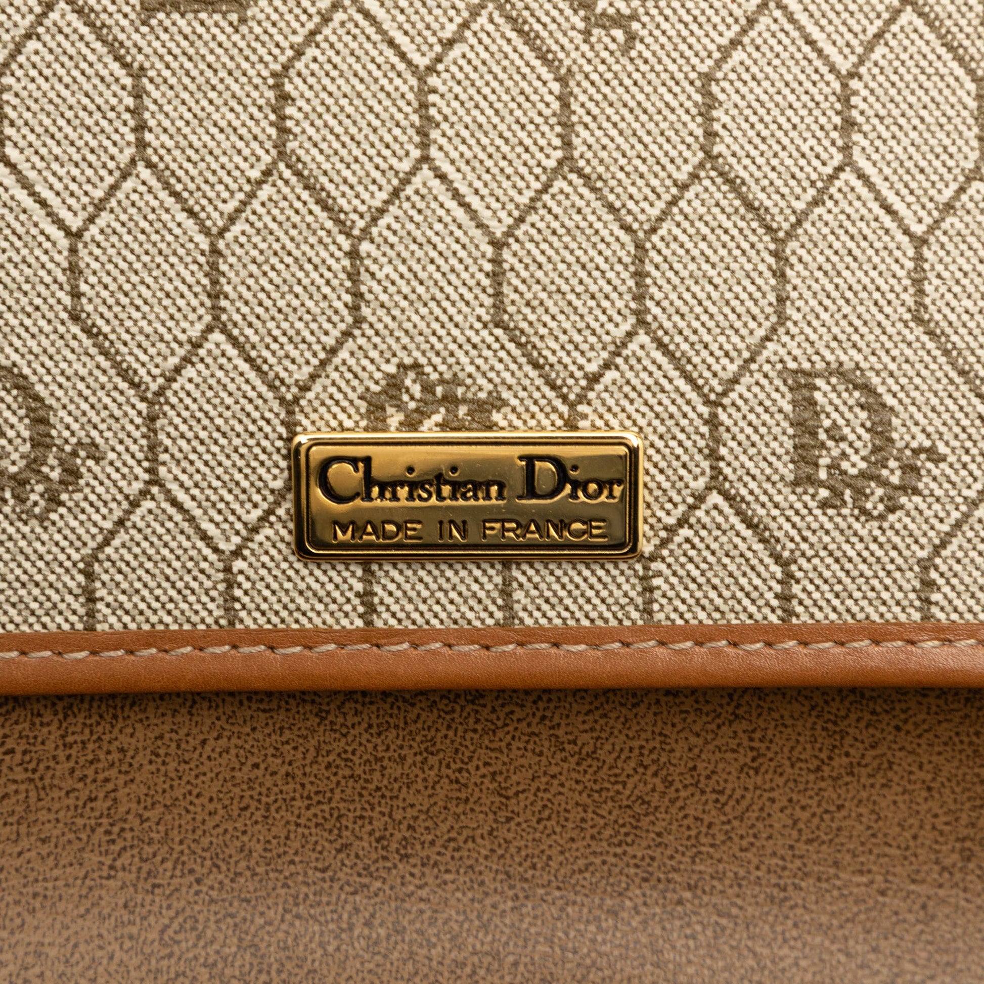 Dior Honeycomb Canvas Crossbody