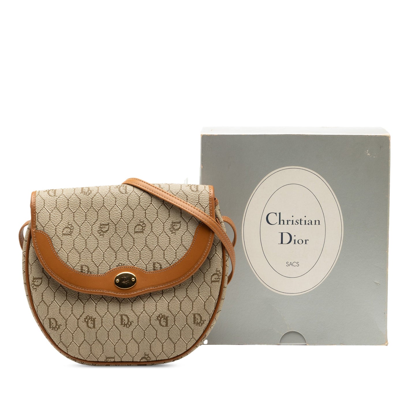 Dior Honeycomb Canvas Crossbody