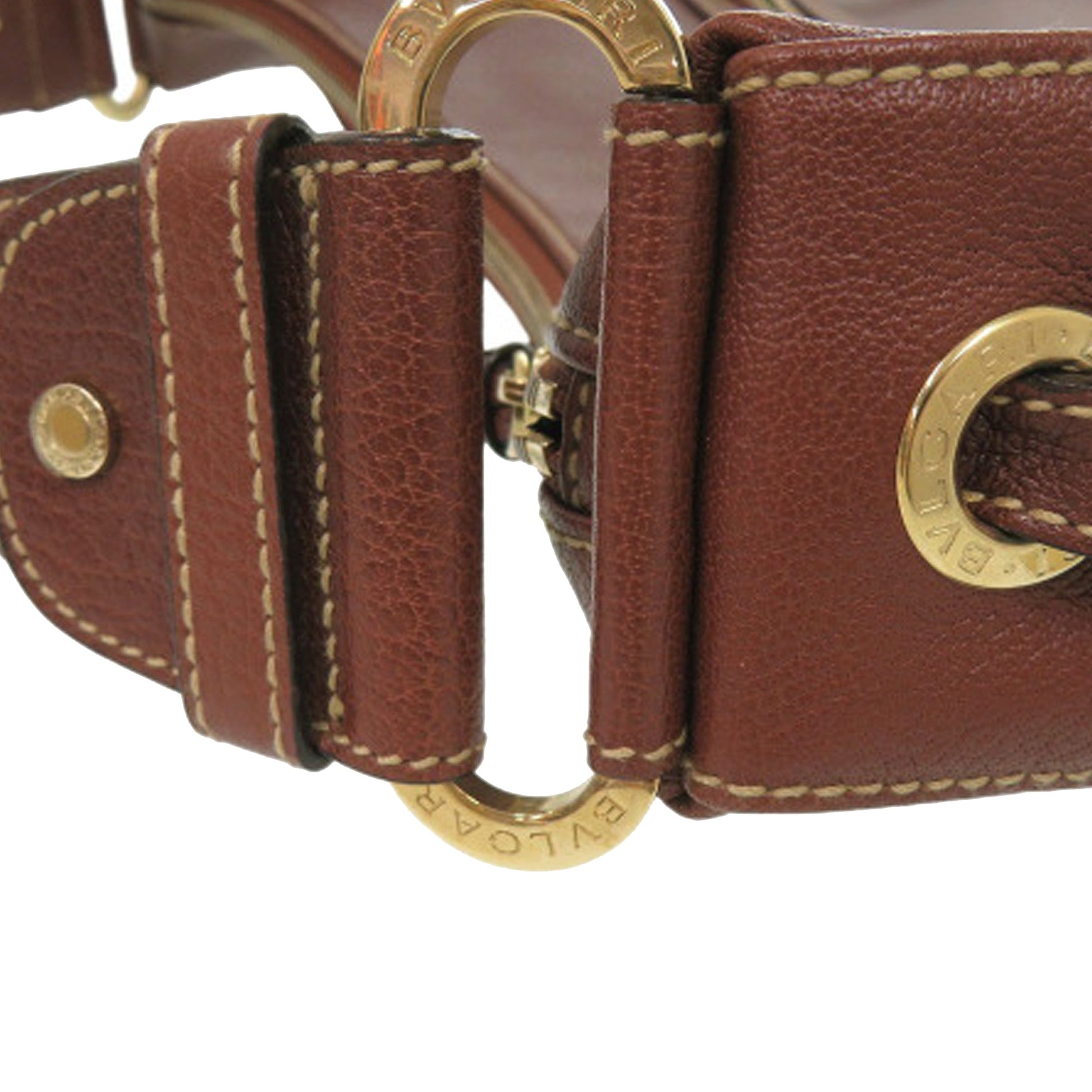 Bvlgari Leather Shoulder Bag