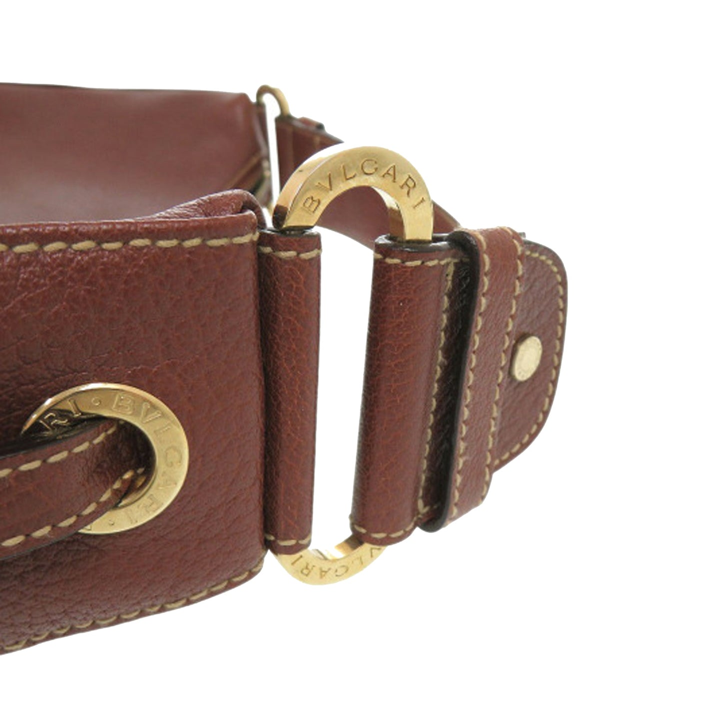 Bvlgari Leather Shoulder Bag