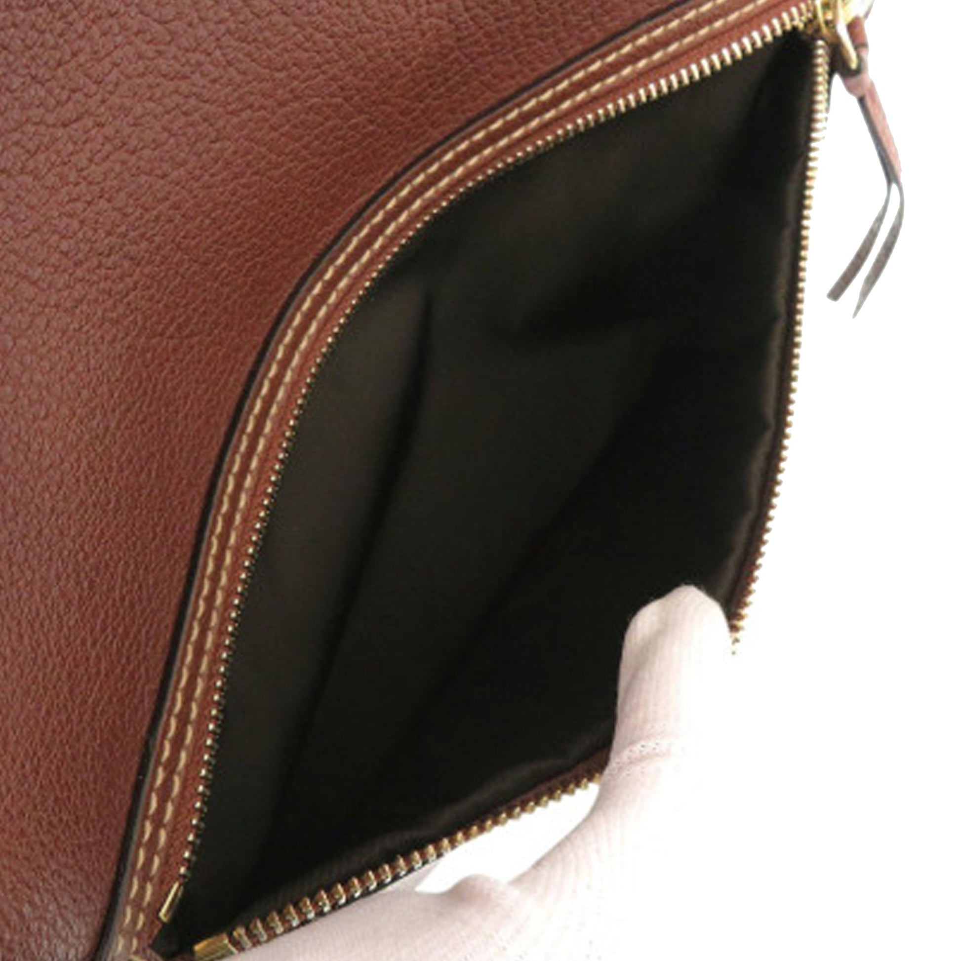Bvlgari Leather Shoulder Bag