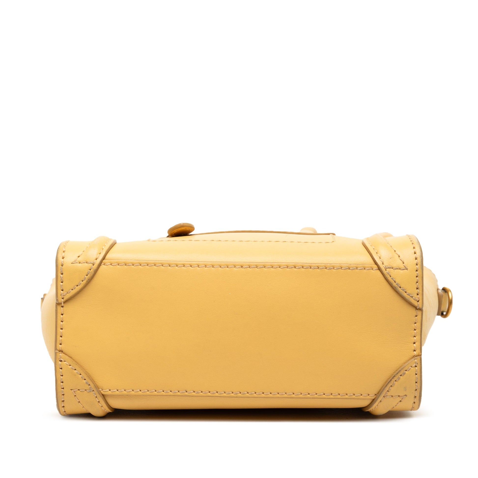 Celine Nano Leather Luggage Tote