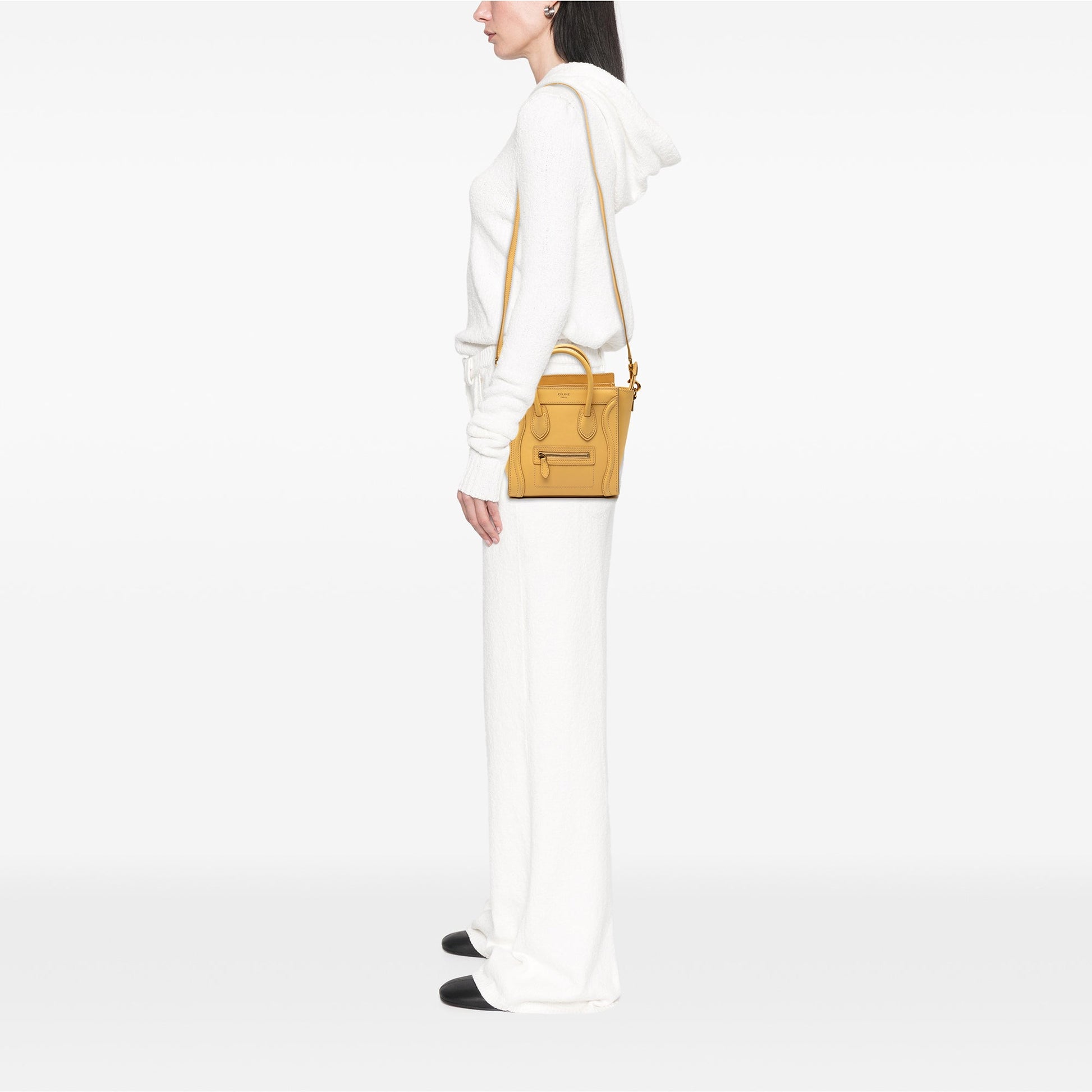 Celine Nano Leather Luggage Tote