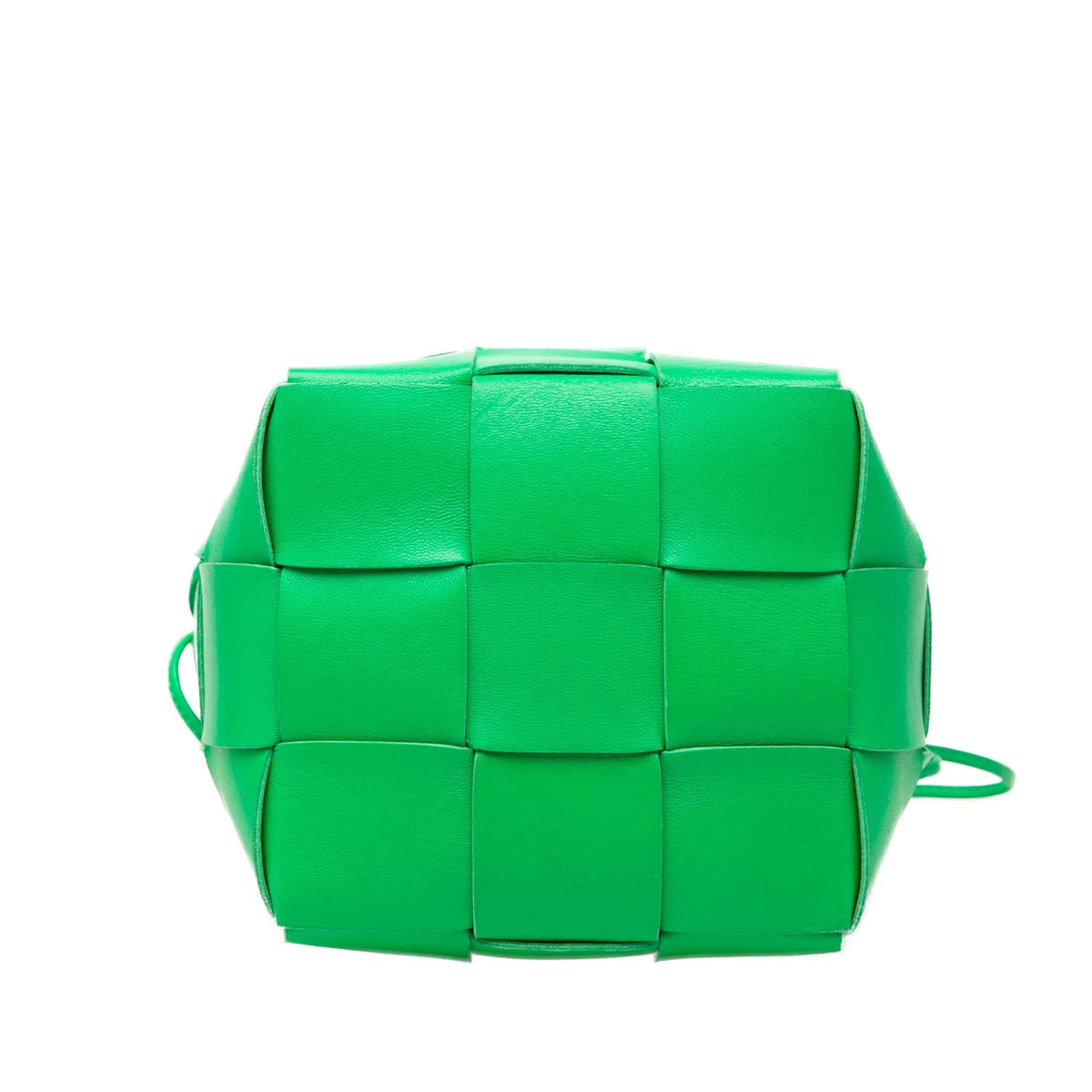 Bottega Veneta Small Nappa Maxi Intrecciato Cassette Bucket Bag