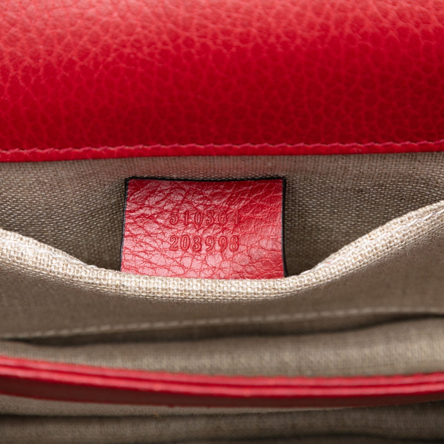 Gucci Small Dollar Calfskin Interlocking G Crossbody