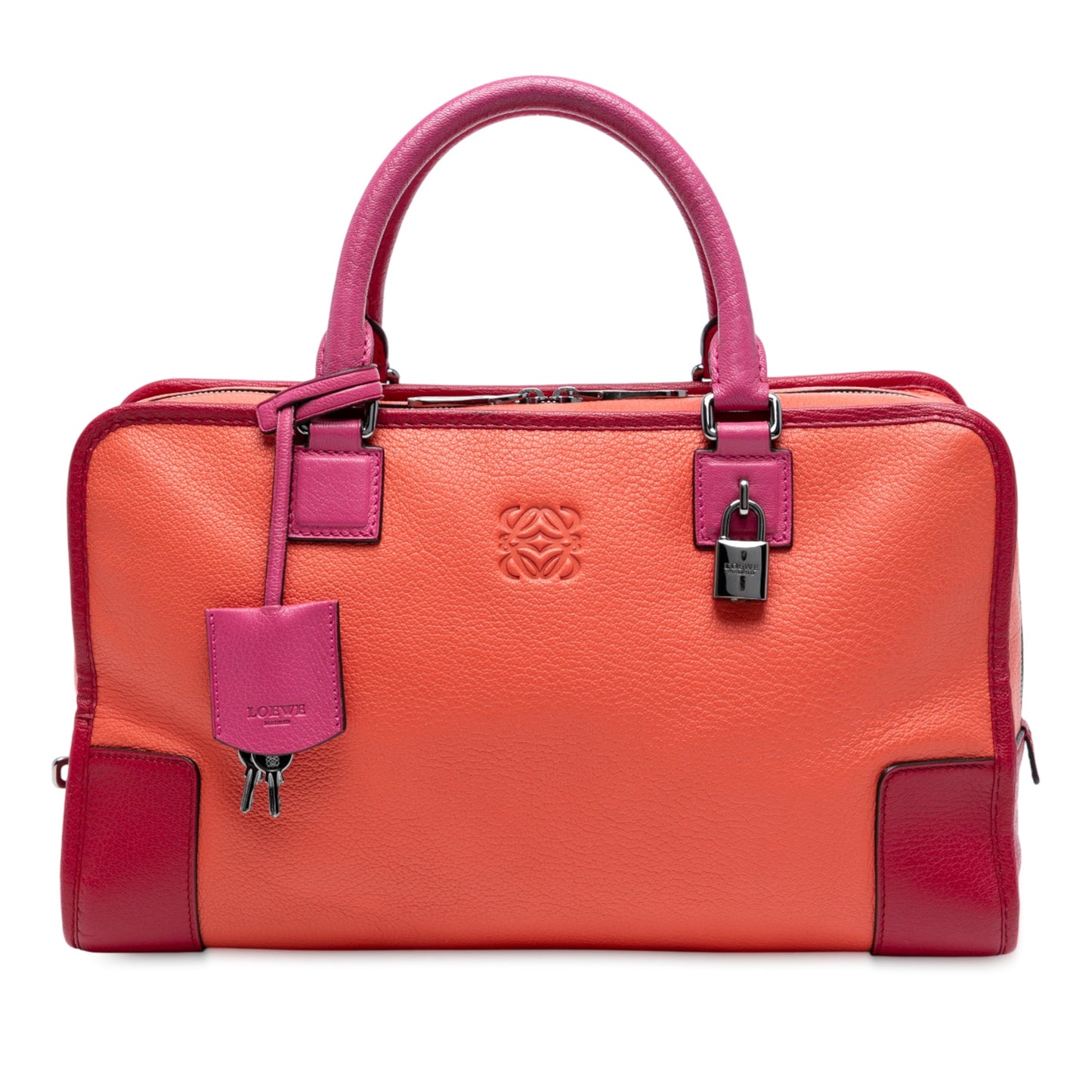LOEWE Tricolor Leather Amazona 36