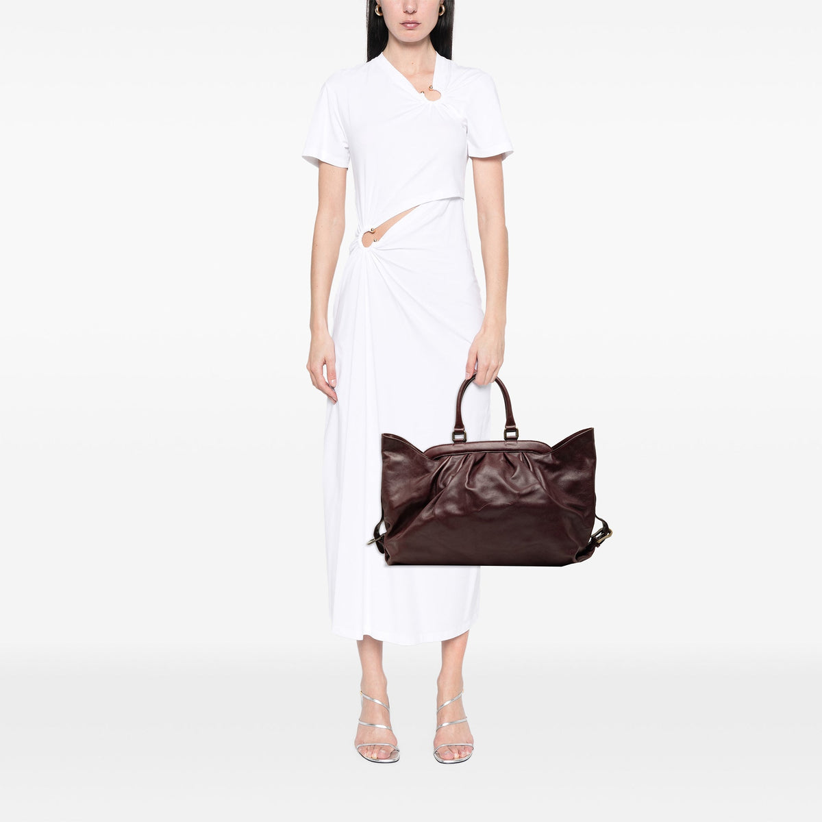Fendi Leather Doctor B Handbag