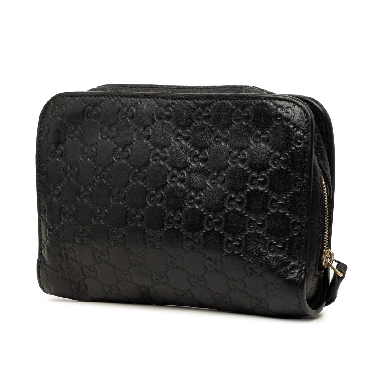Gucci Guccissima Clutch — Black