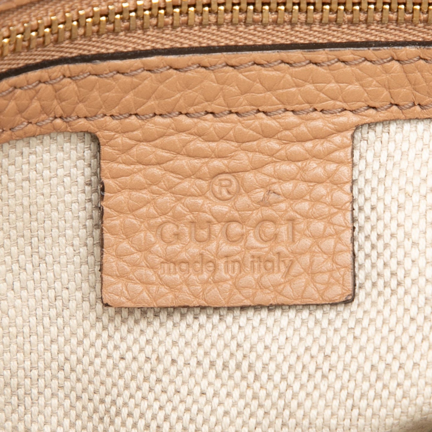 Gucci Small Calfskin Soho Cellarius Satchel