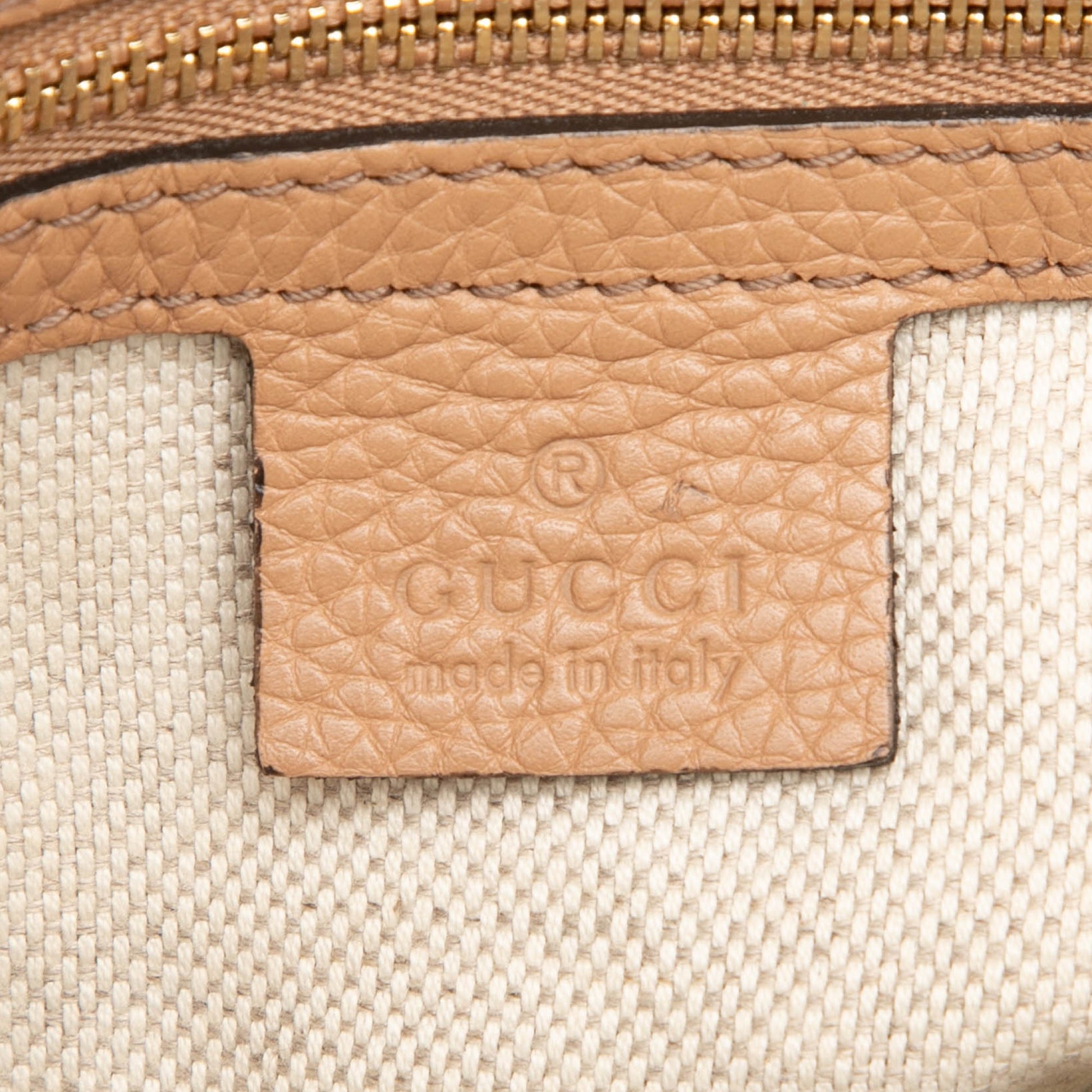 Gucci Small Calfskin Soho Cellarius Satchel
