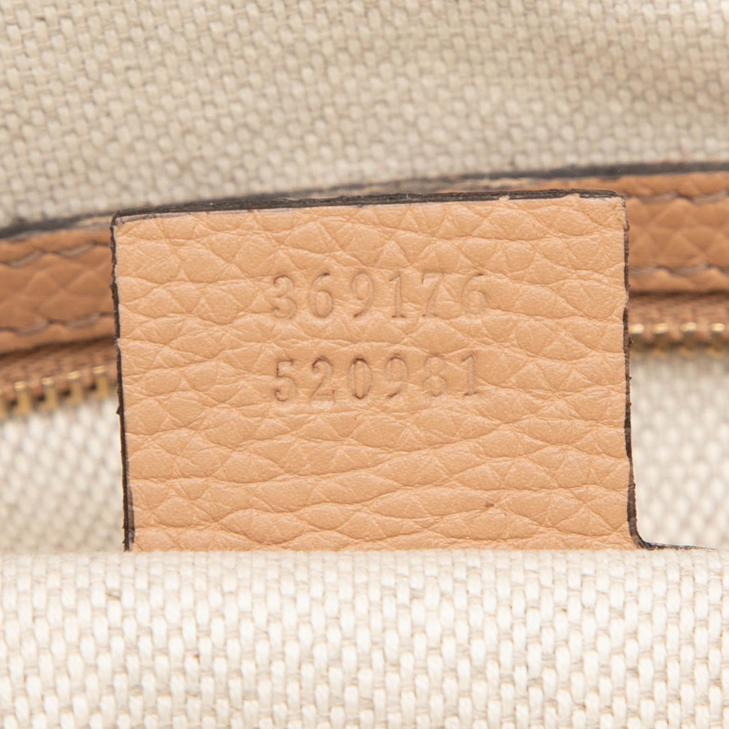 Gucci Small Calfskin Soho Cellarius Satchel