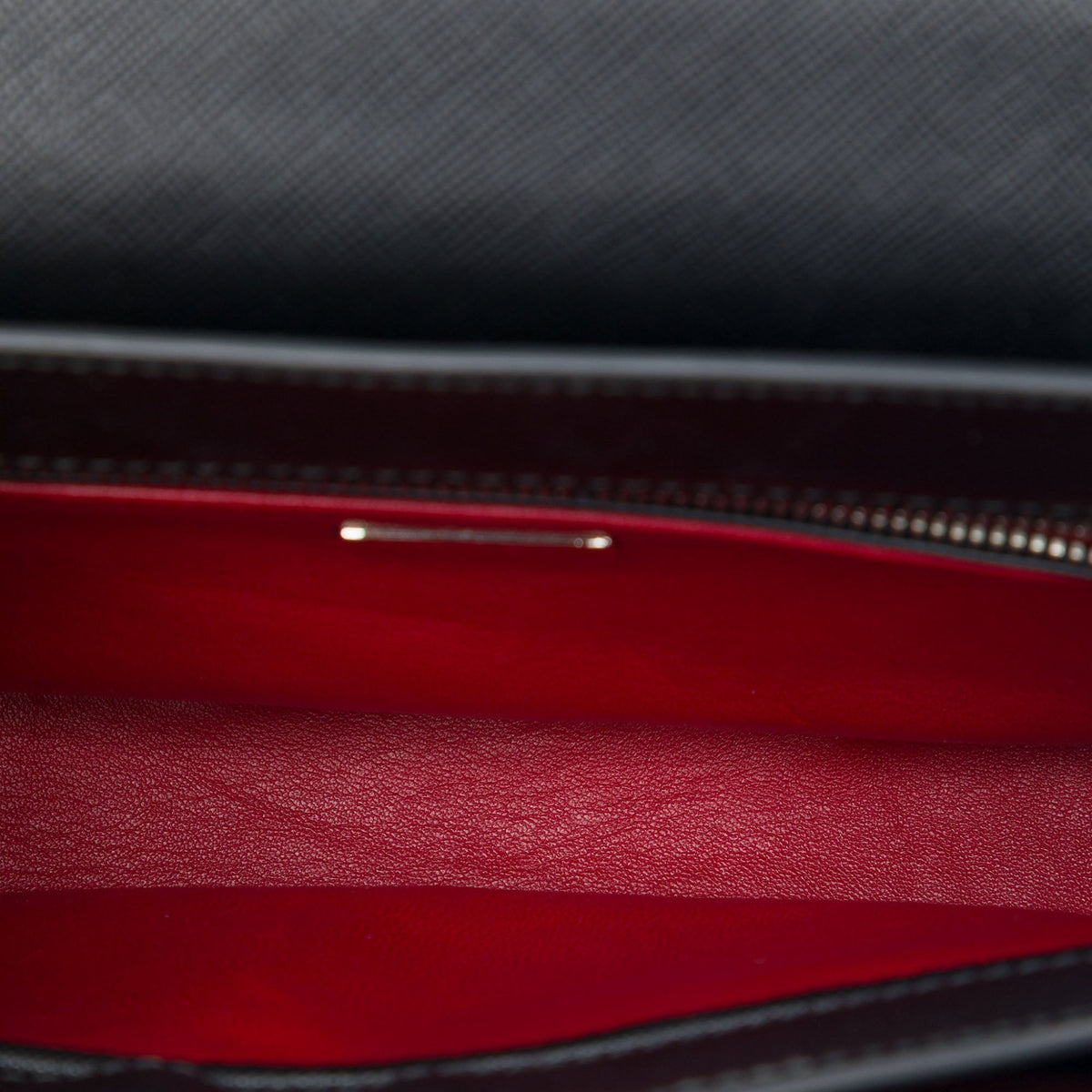 Prada Saffiano Lux Arcade Satchel — Black