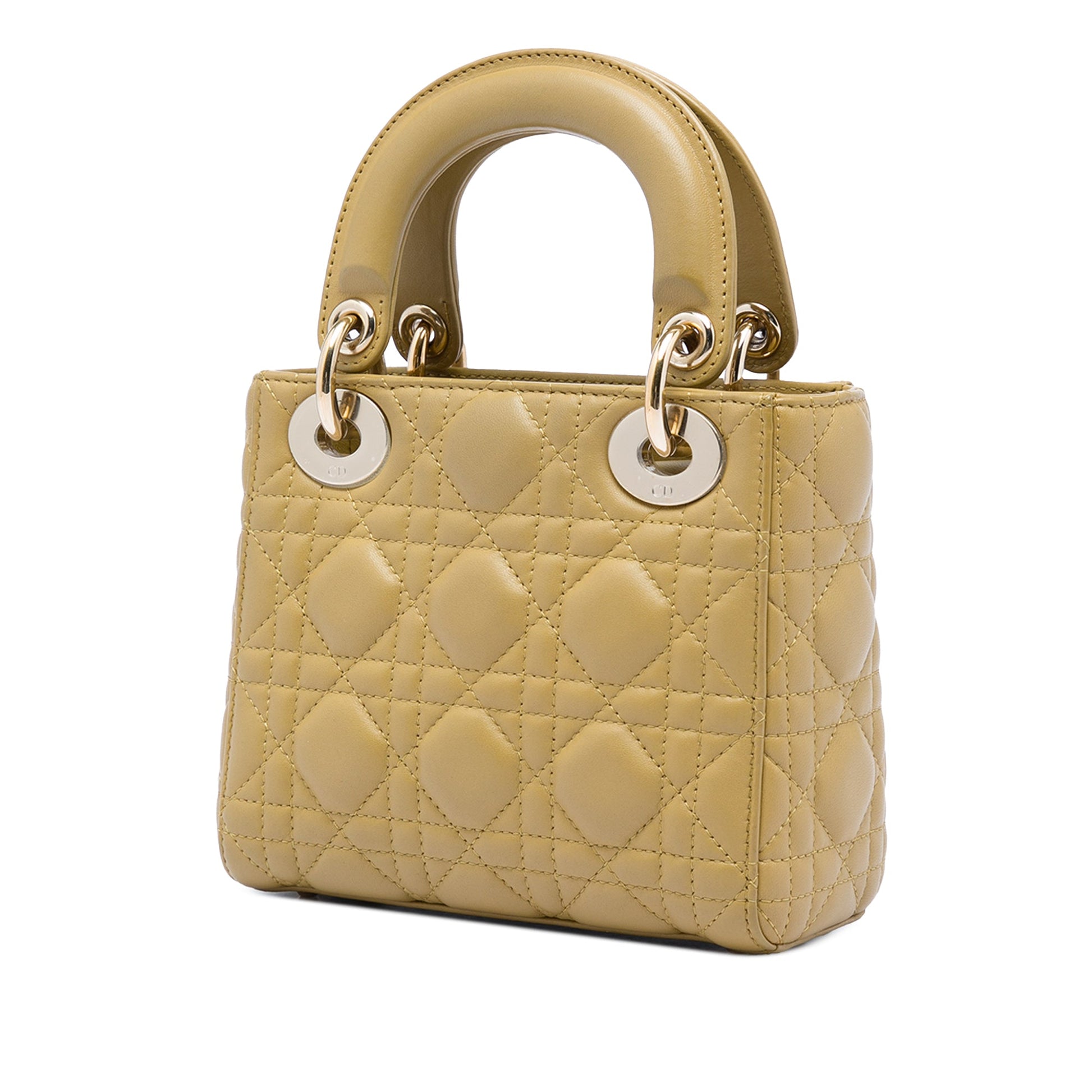 Dior Mini Lambskin Cannage Lady Dior
