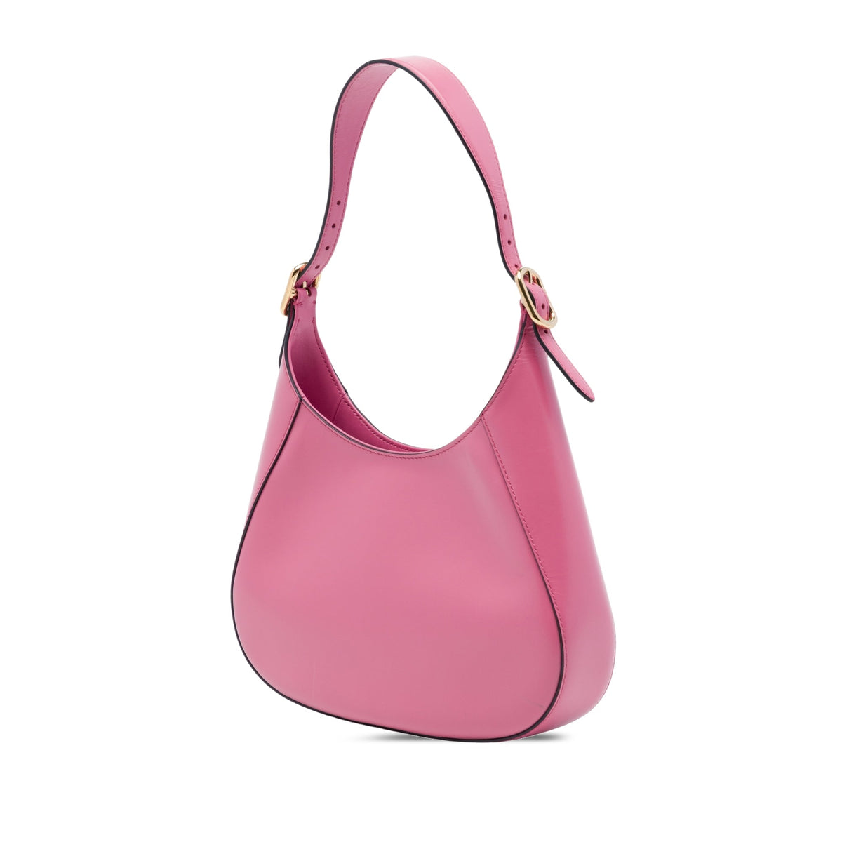 Prada Spazzolato Leather Cleo Shoulder Bag