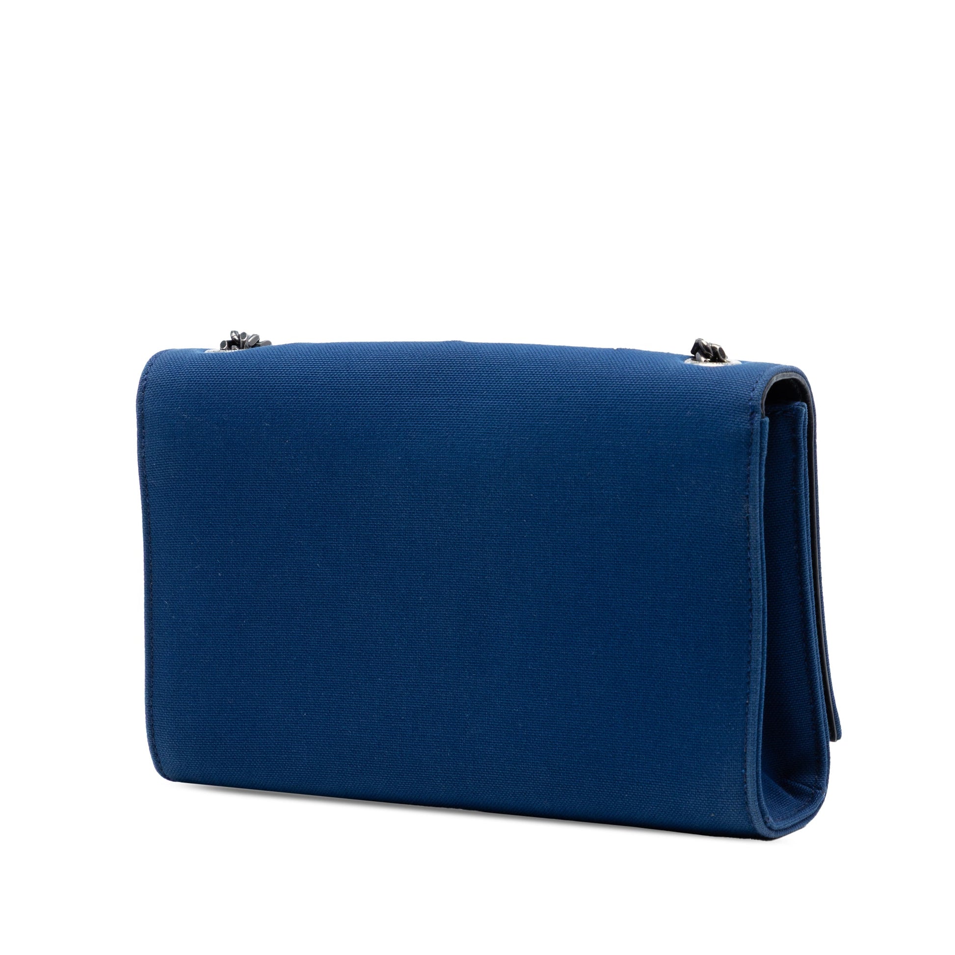 Saint Laurent Small Star Embroidered Canvas Monogram Kate Crossbody