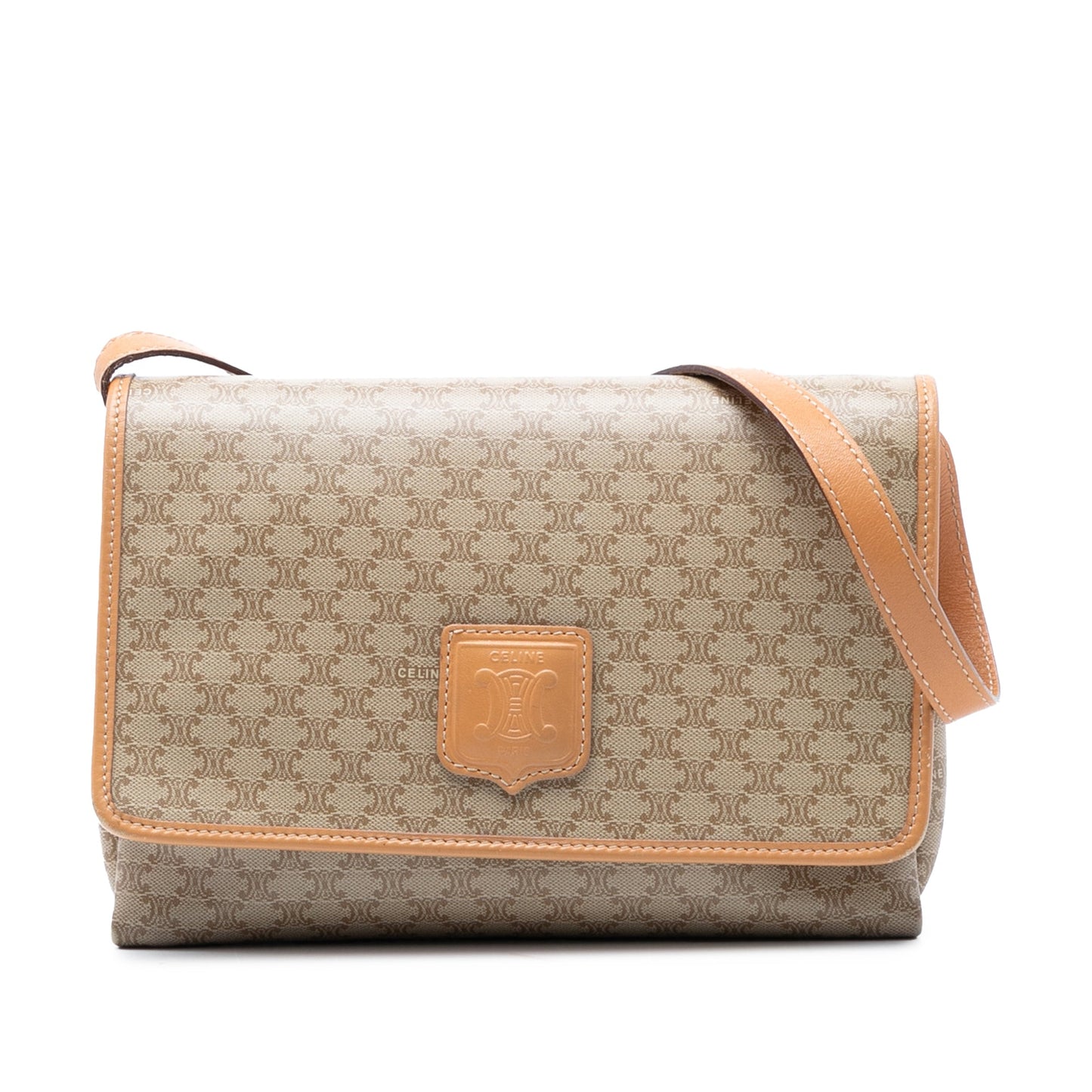 Celine Macadam Coated Canvas Crossbody