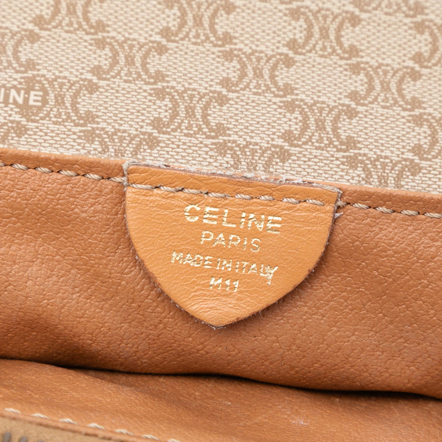 Celine Macadam Coated Canvas Crossbody