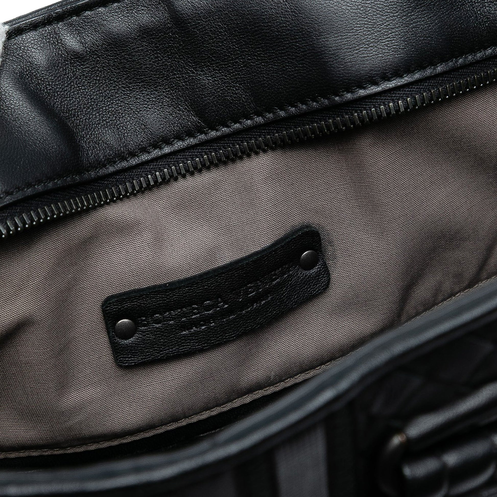 Bottega Veneta Nappa Intrecciato Tech Stripe Convertible Tote