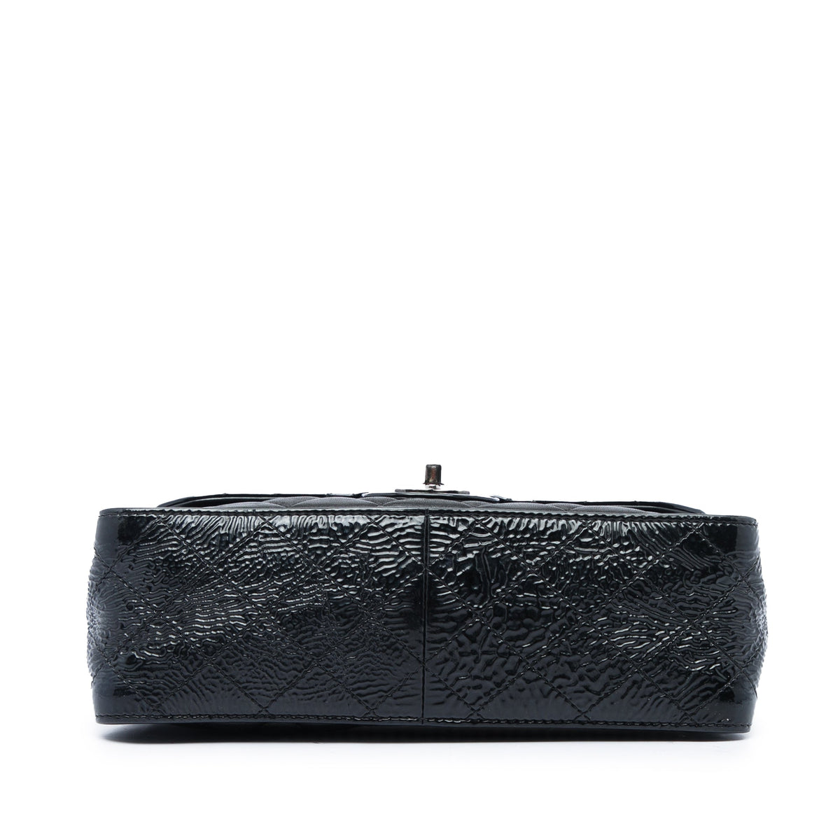 Chanel CC Quilted Lambskin and Patent Bijoux Chain Flap