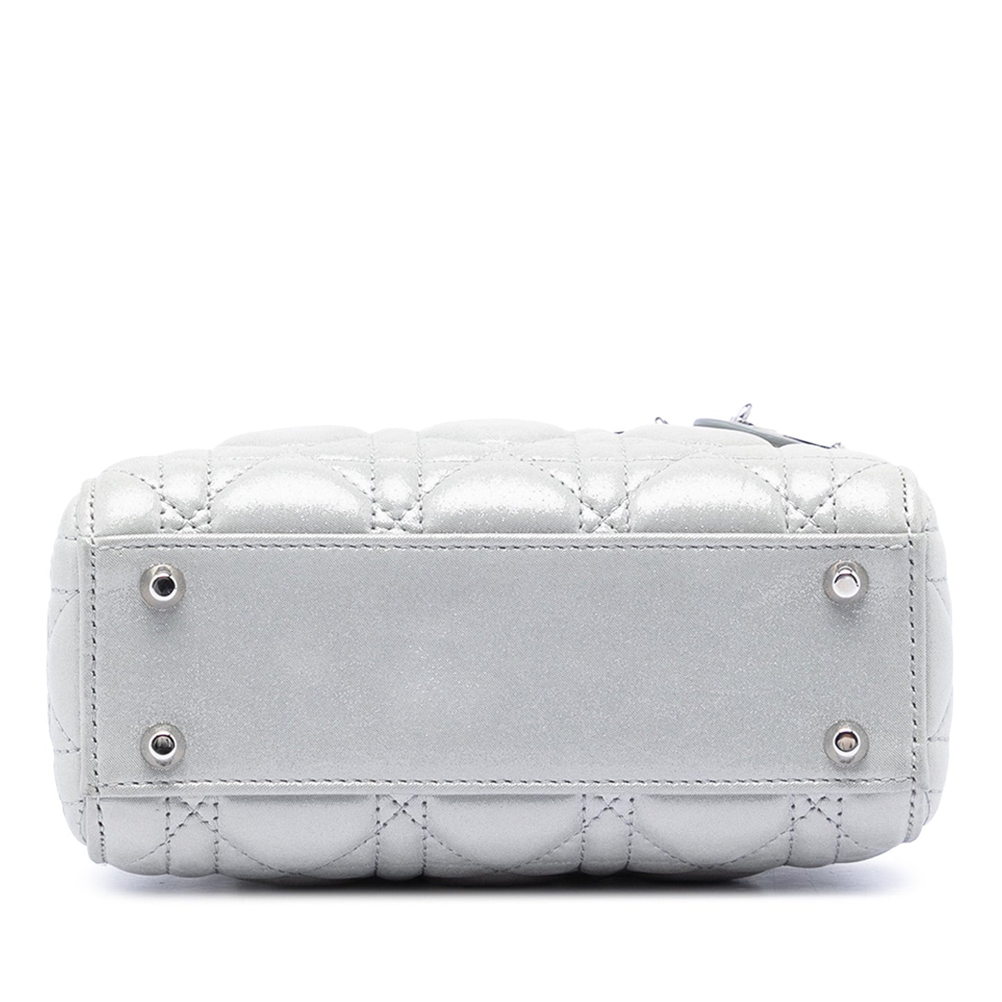 Dior Mini Iridescent Lambskin Cannage Lady Dior